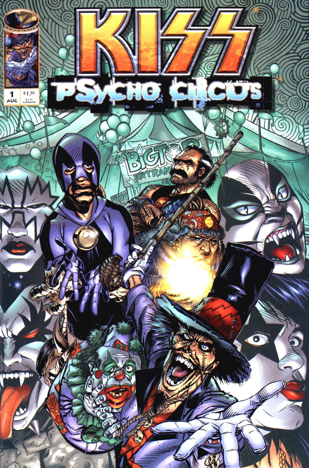 Read online KISS: Psycho Circus comic -  Issue #1 - 1