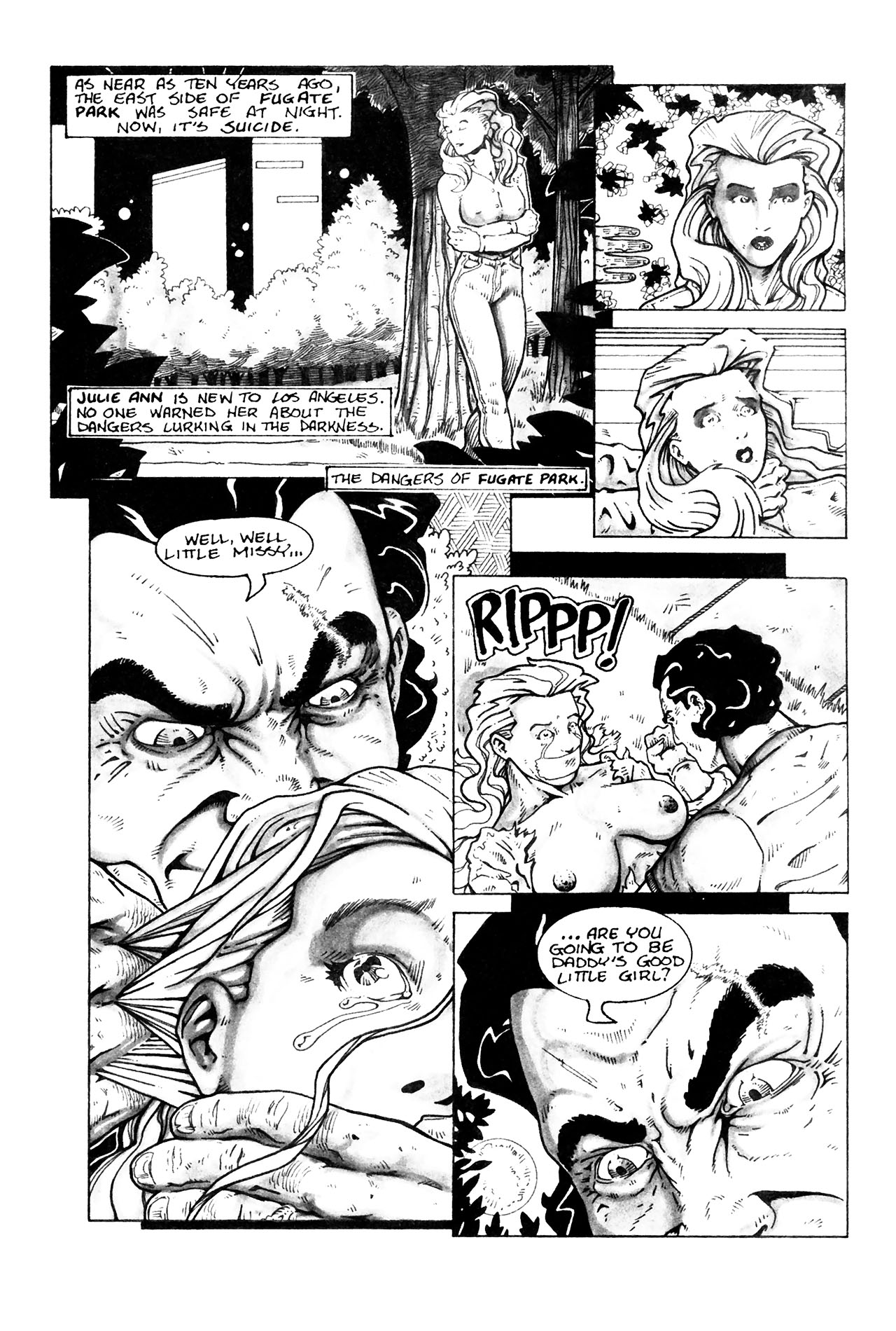 Read online Razor comic -  Issue #6 - 7