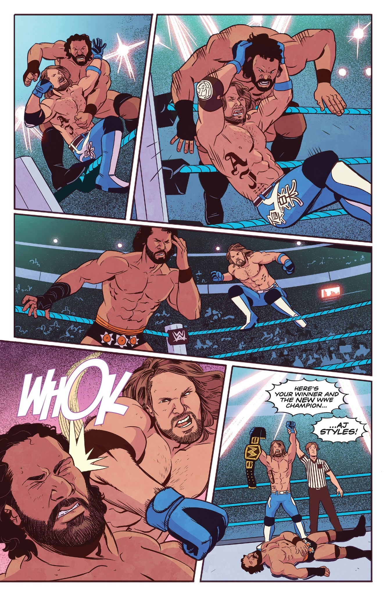 Read online WWE comic -  Issue #23 - 11