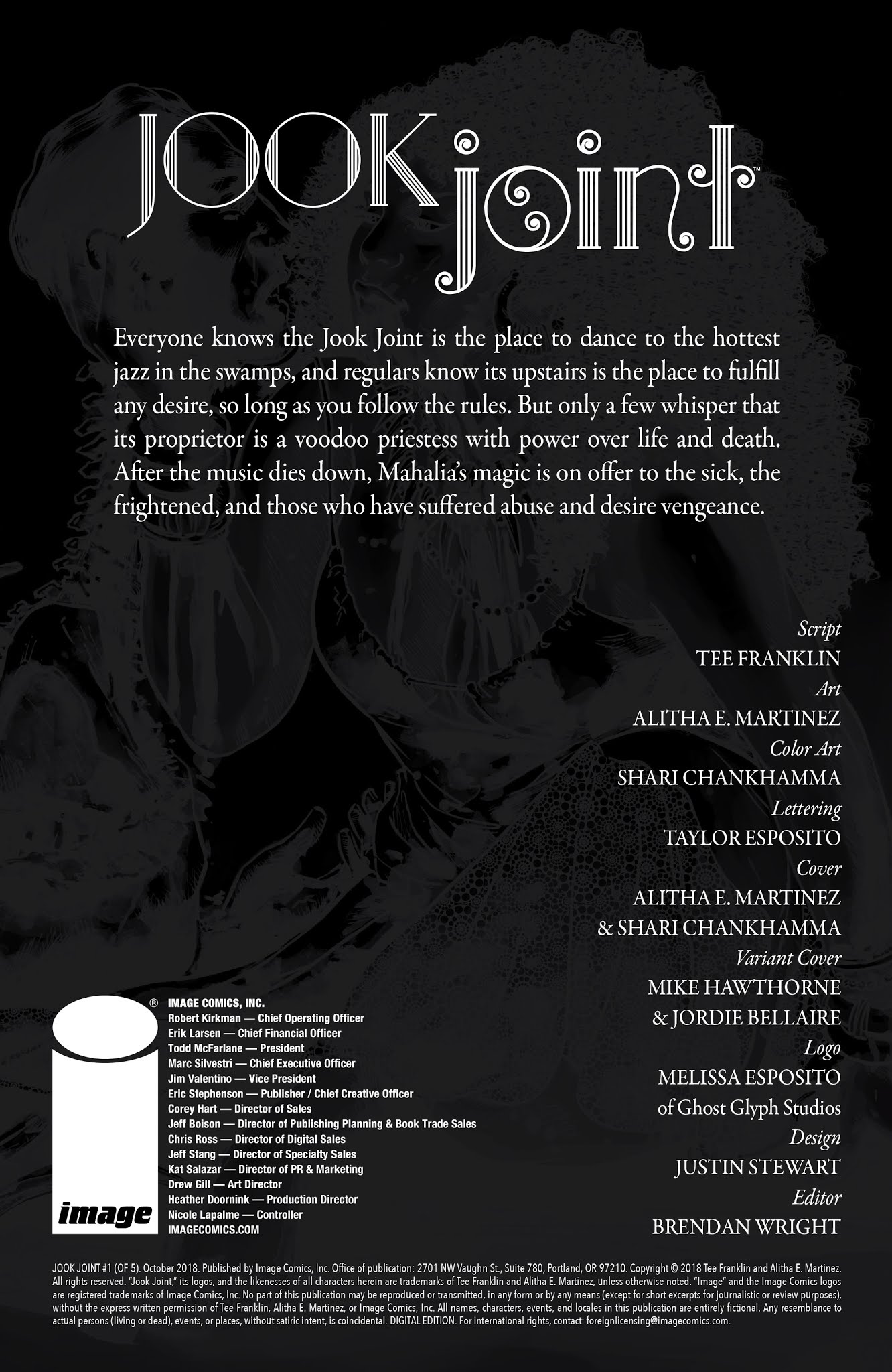 Read online Jook Joint comic -  Issue #1 - 2