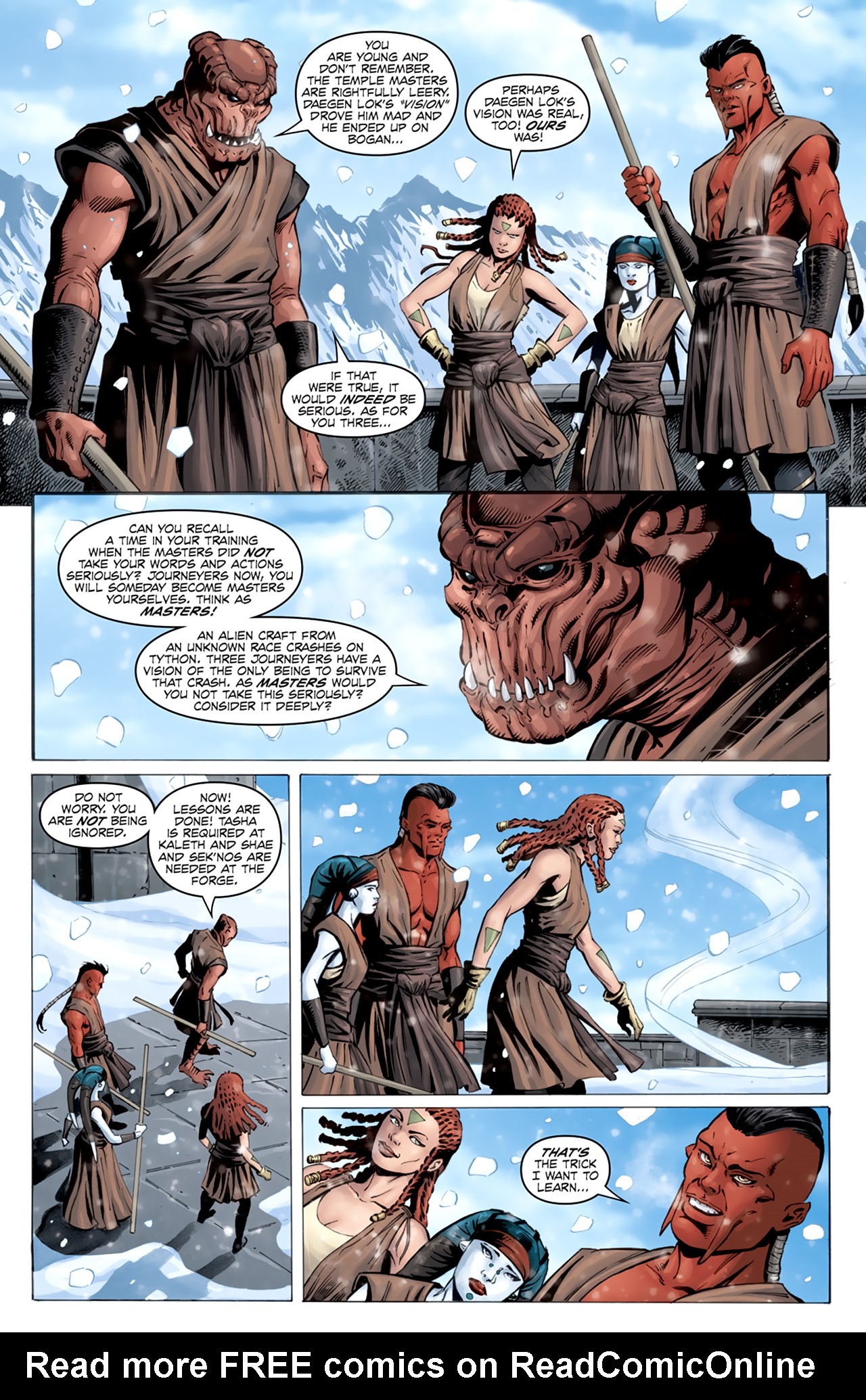 Read online Star Wars: Dawn of the Jedi - Prisoner of Bogan comic -  Issue #1 - 14