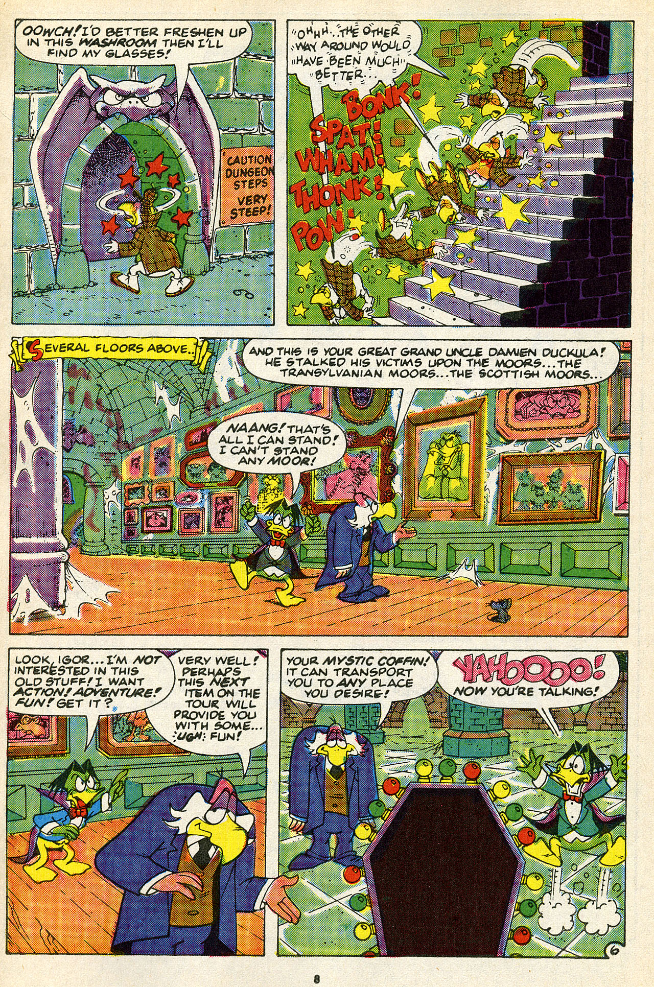 Read online Count Duckula comic -  Issue #1 - 10