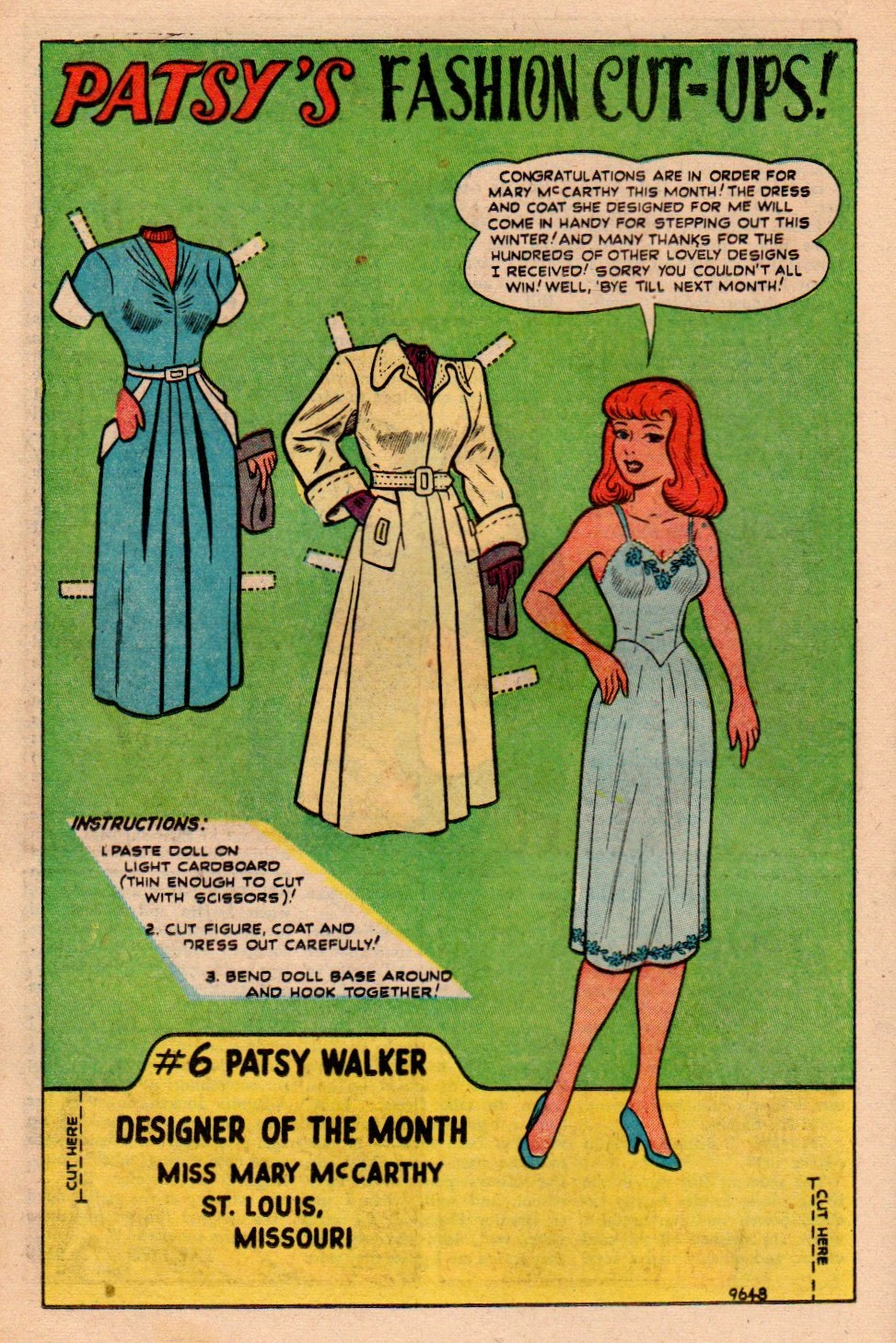 Read online Patsy Walker comic -  Issue #39 - 22