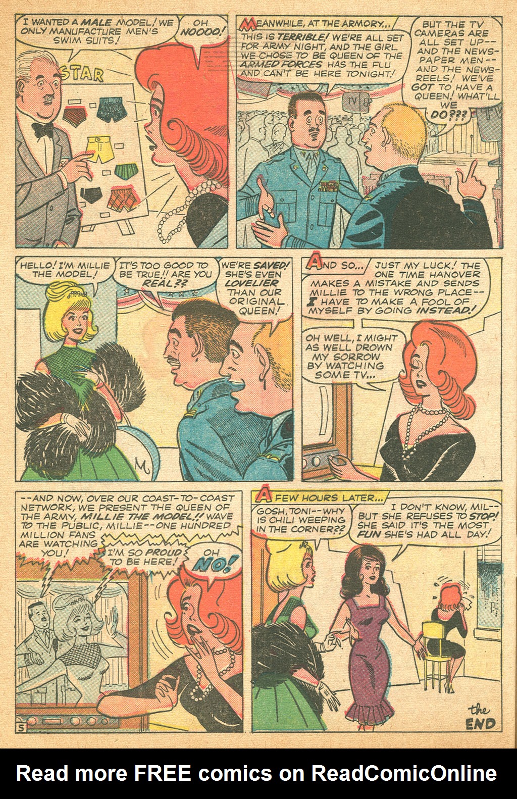 Read online Millie the Model comic -  Issue #115 - 32