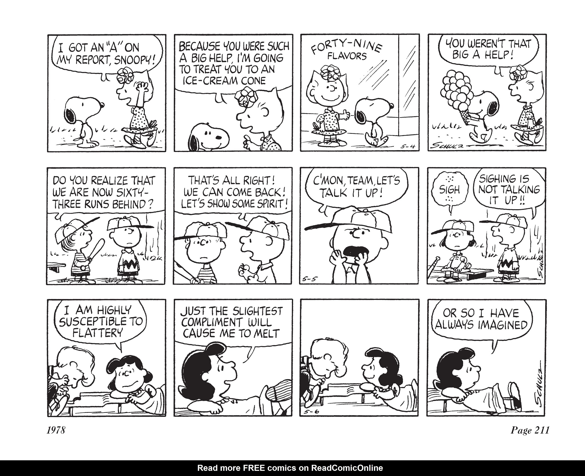 Read online The Complete Peanuts comic -  Issue # TPB 14 - 228