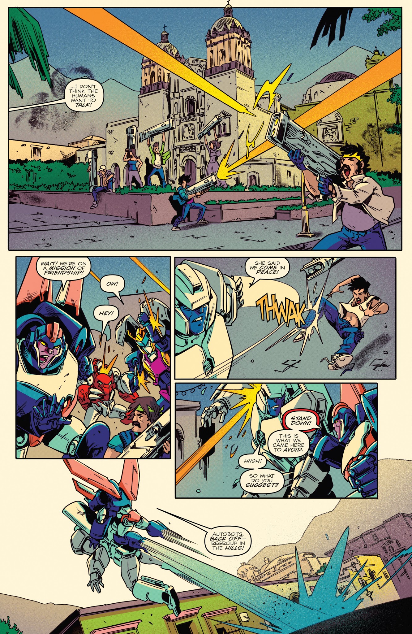Read online Optimus Prime comic -  Issue #11 - 16