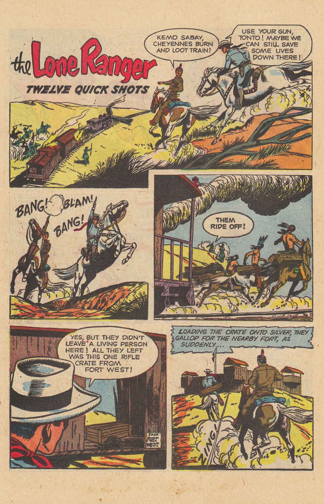 Read online The Lone Ranger (1948) comic -  Issue #125 - 12