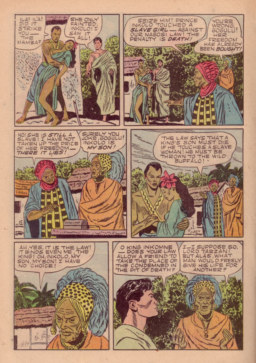 Read online Tarzan (1948) comic -  Issue #28 - 20