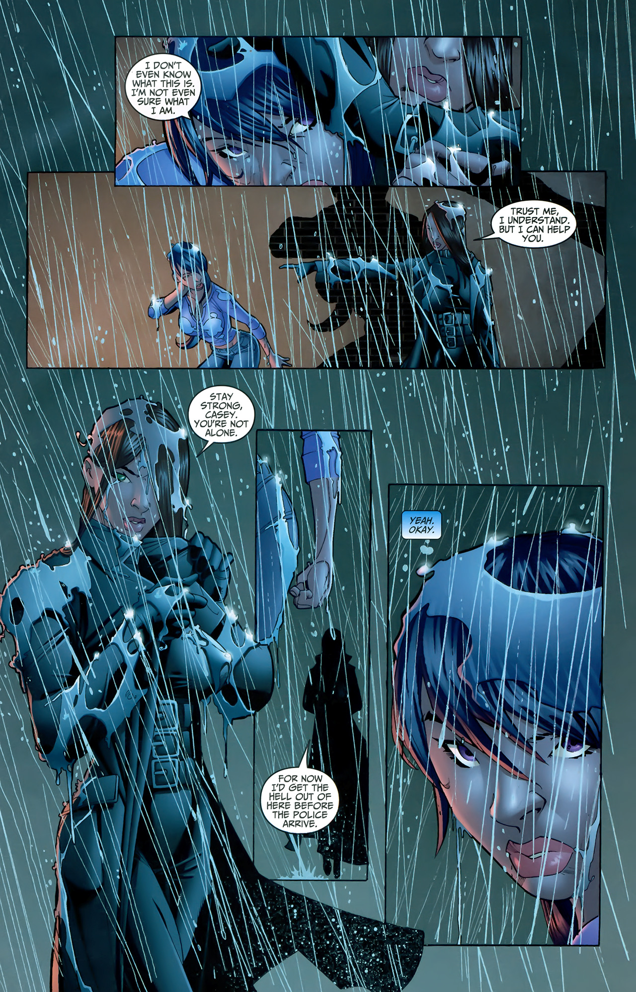 Read online Casey Blue: Beyond Tomorrow comic -  Issue #3 - 4