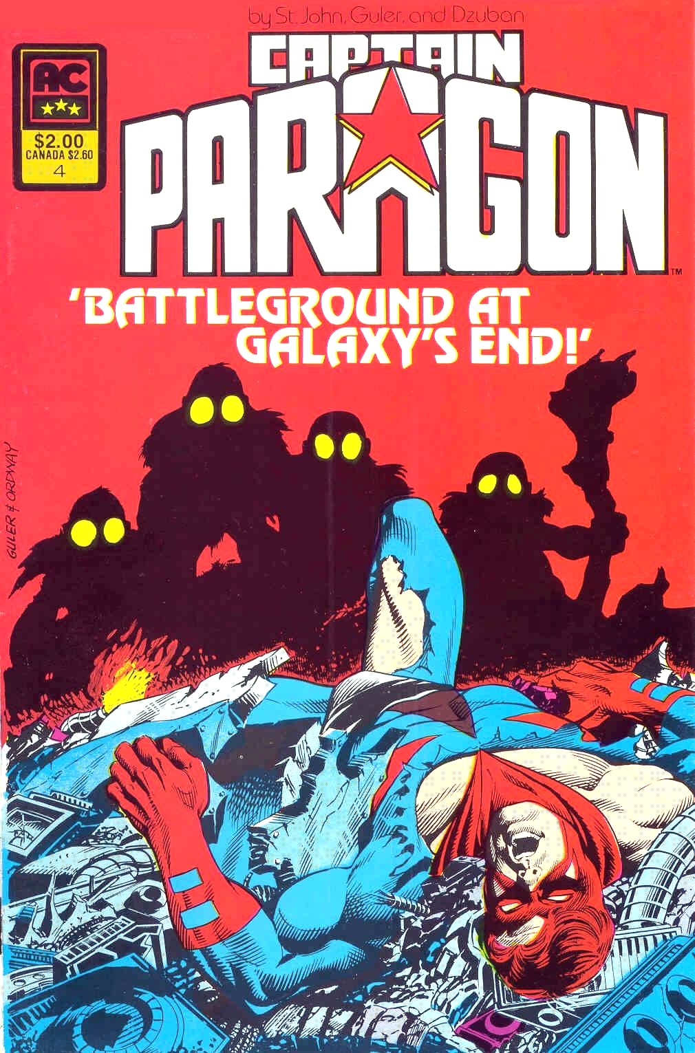 Read online Captain Paragon (1983) comic -  Issue #4 - 1