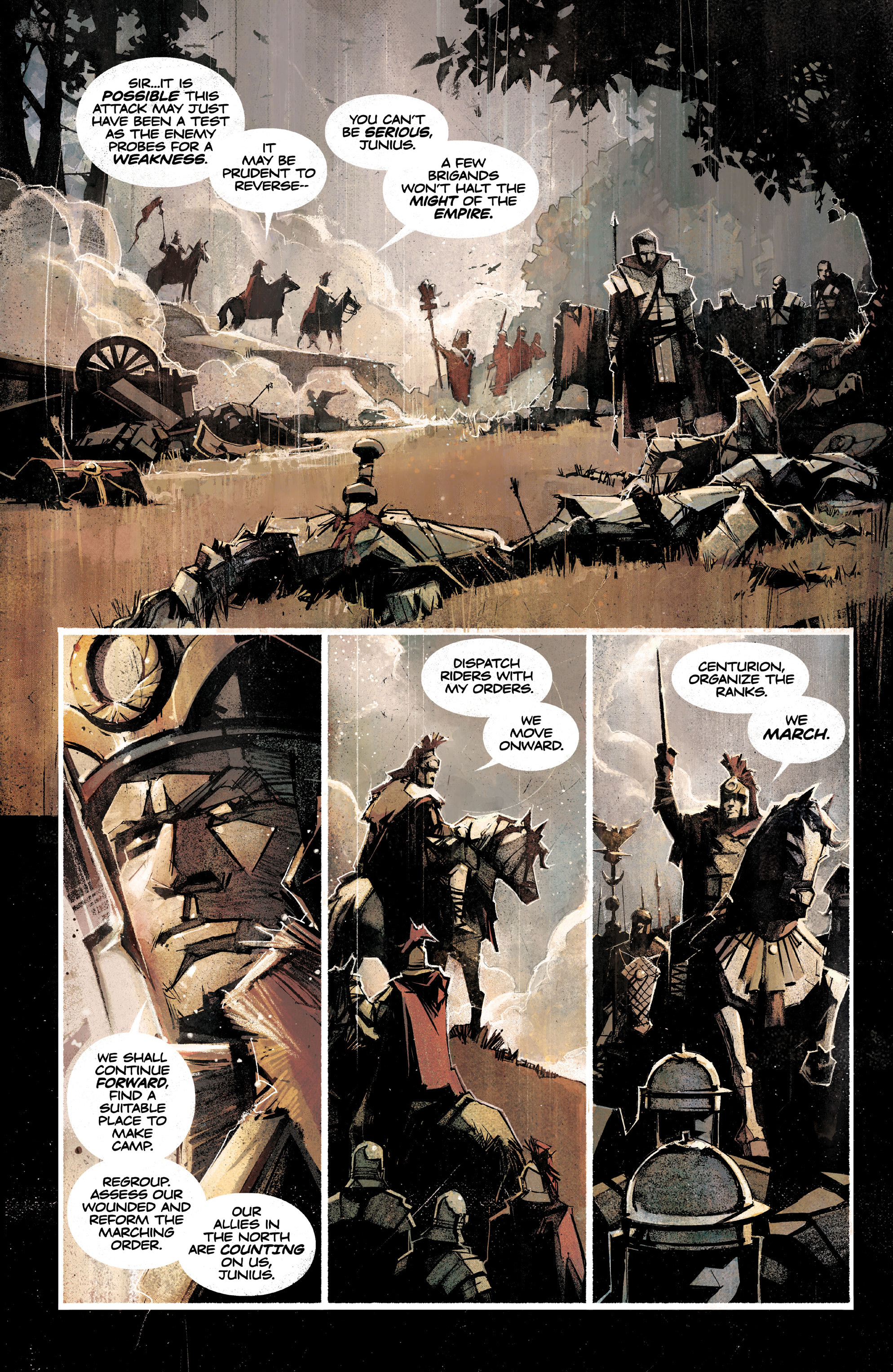 Read online Dead Romans comic -  Issue #1 - 12