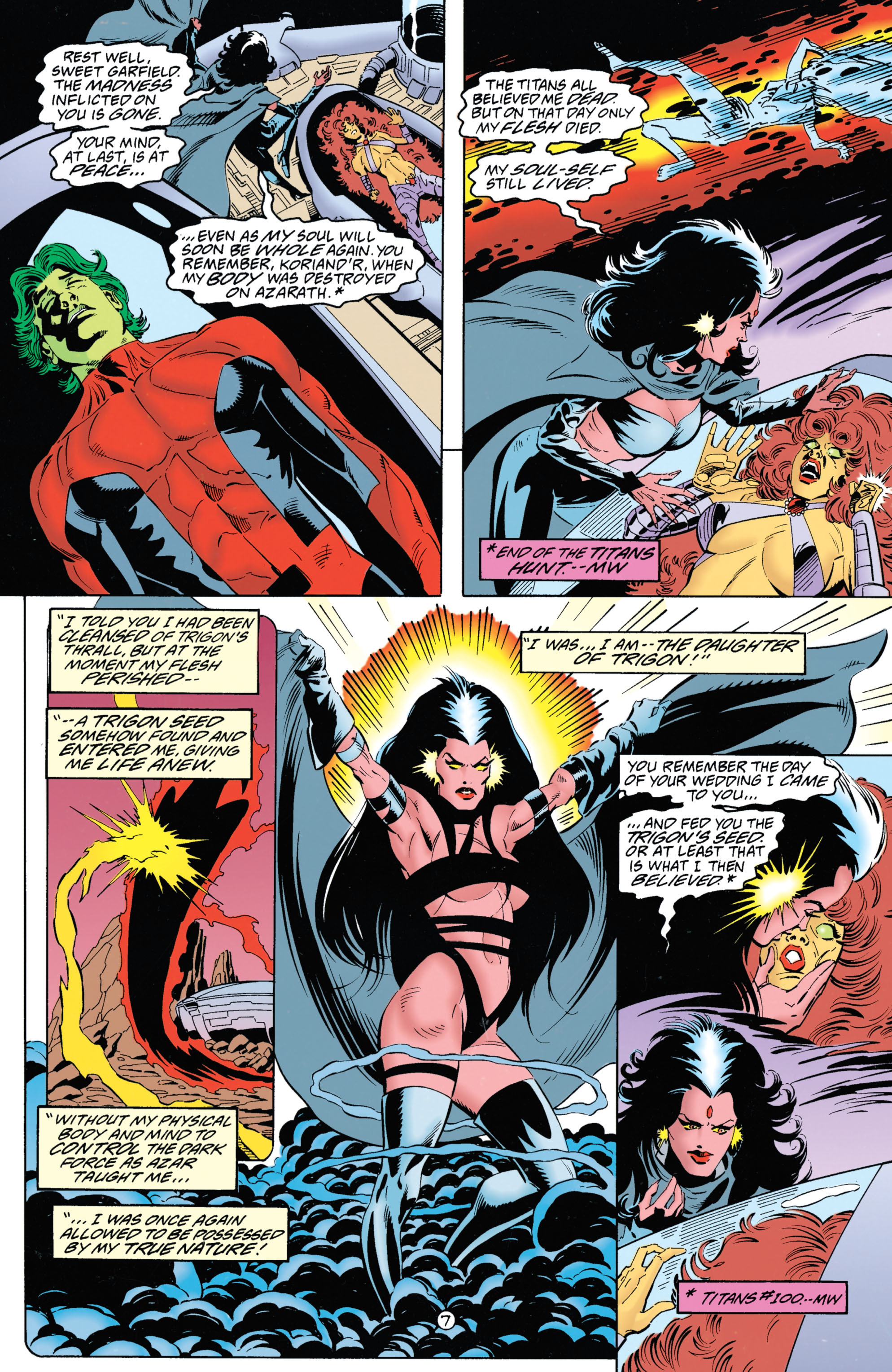 Read online The New Titans (1988) comic -  Issue #130 - 8