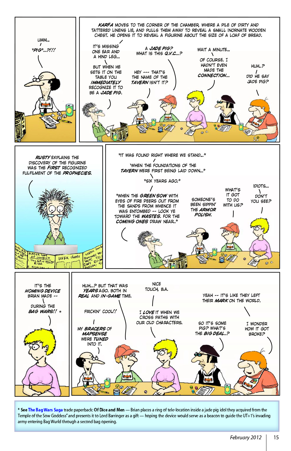 Read online Knights of the Dinner Table comic -  Issue #184 - 17