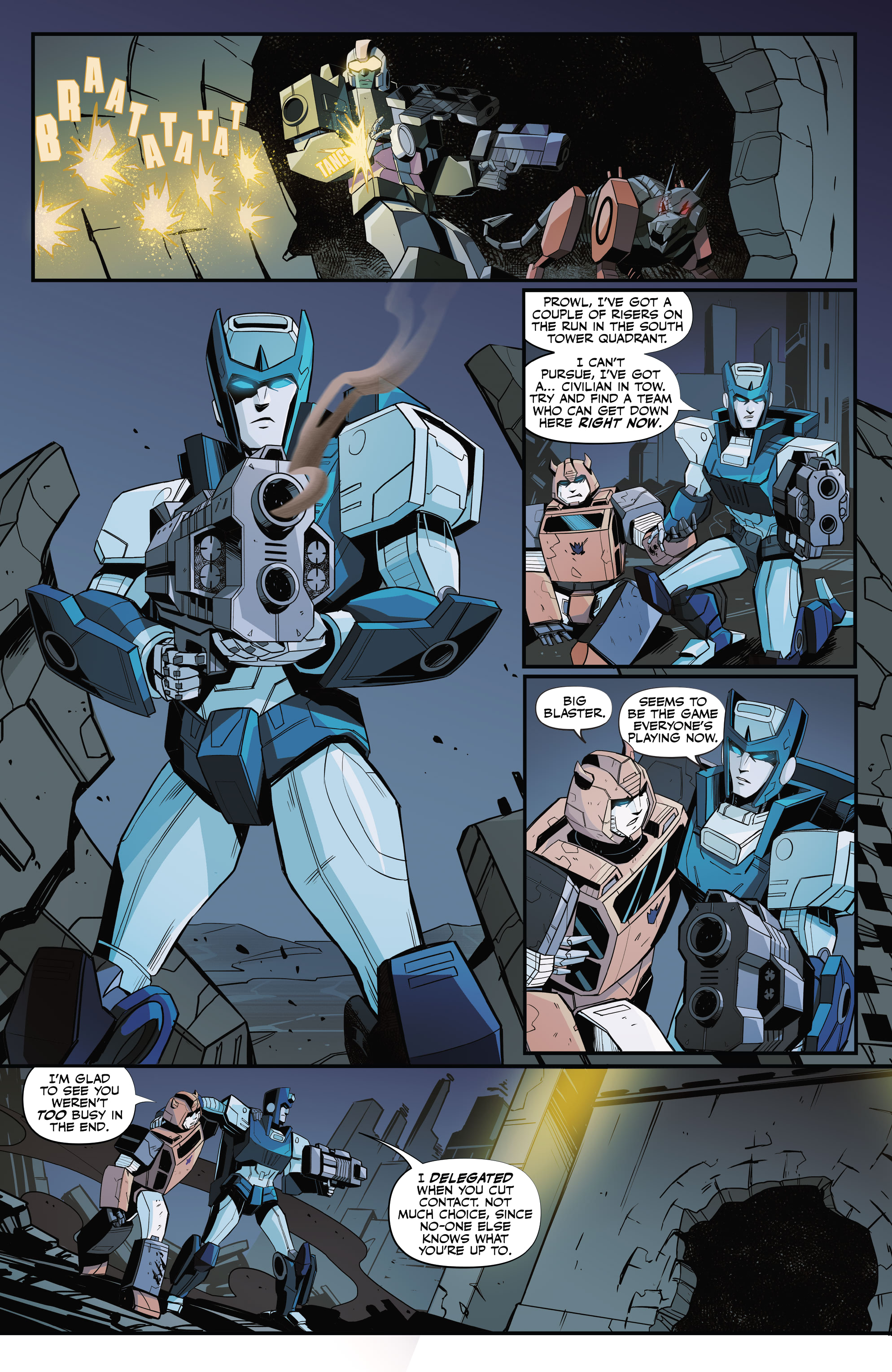 Read online Transformers (2019) comic -  Issue #19 - 22