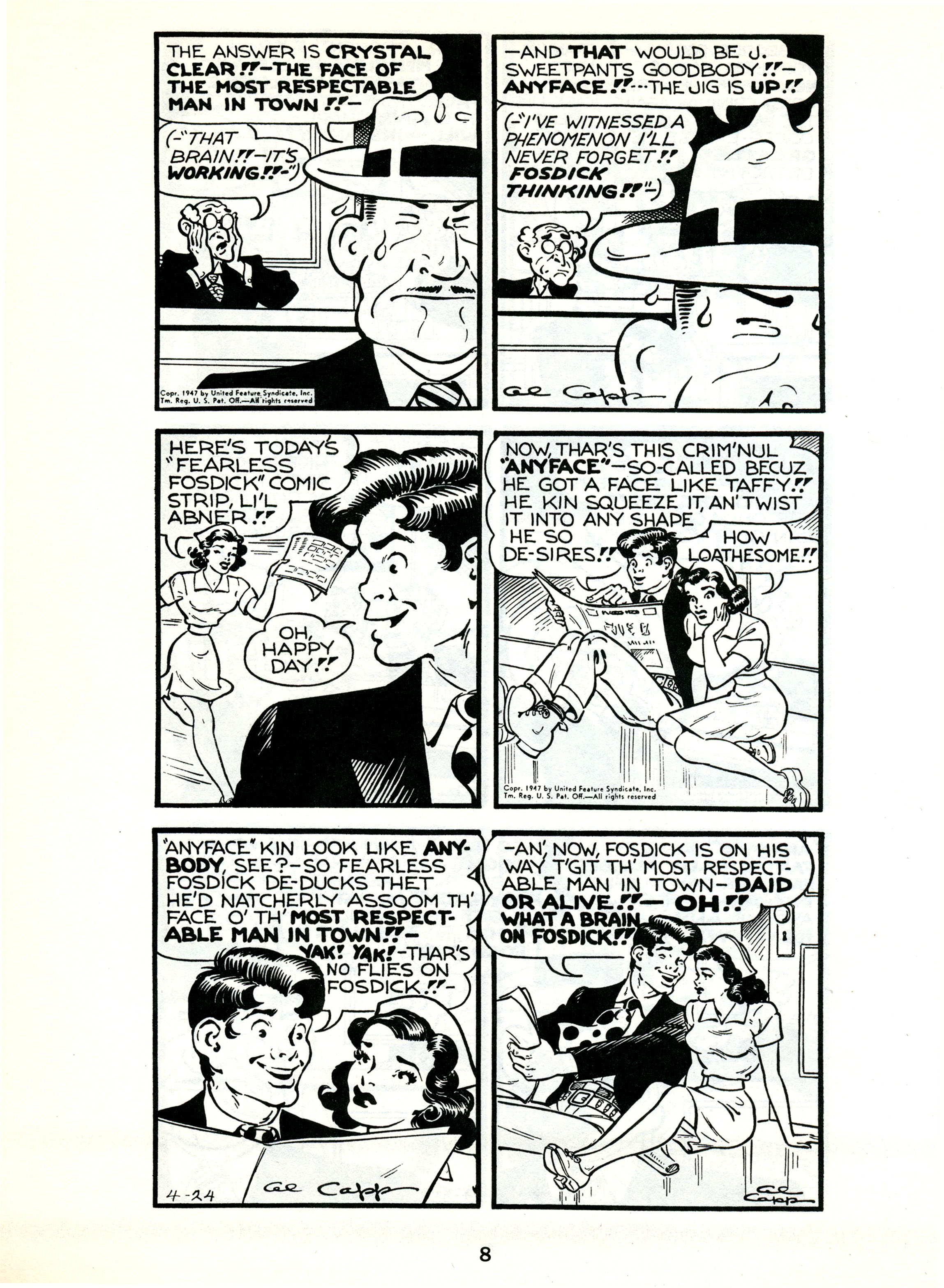 Read online Fearless Fosdick comic -  Issue # TPB - 9