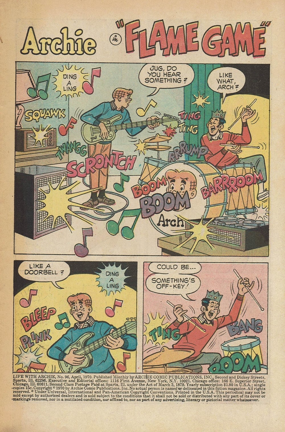 Read online Life With Archie (1958) comic -  Issue #96 - 3