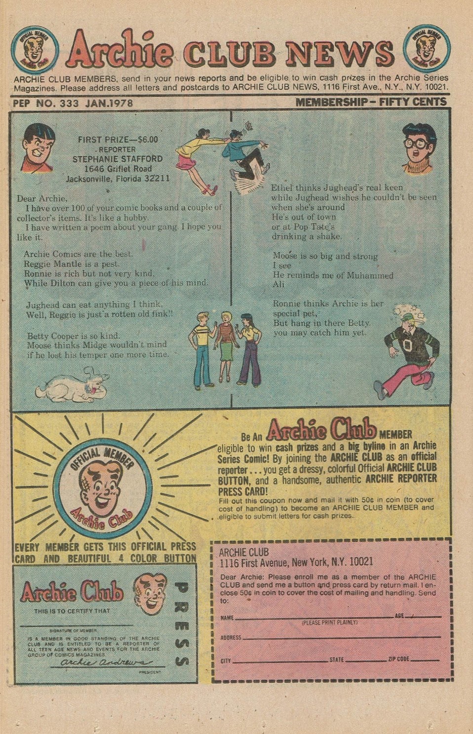 Read online Pep Comics comic -  Issue #333 - 26