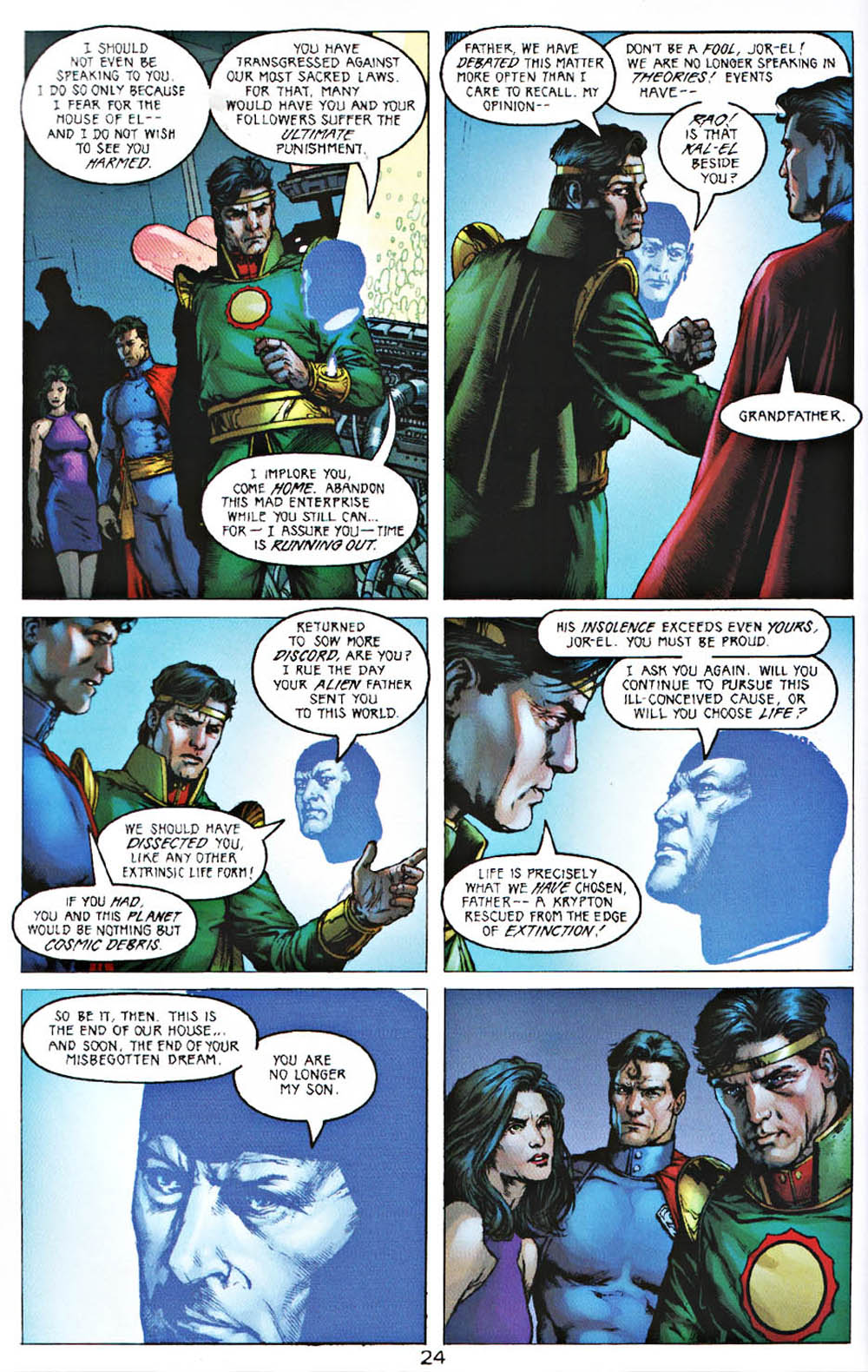 Read online Superman: Last Stand on Krypton comic -  Issue # TPB - 24