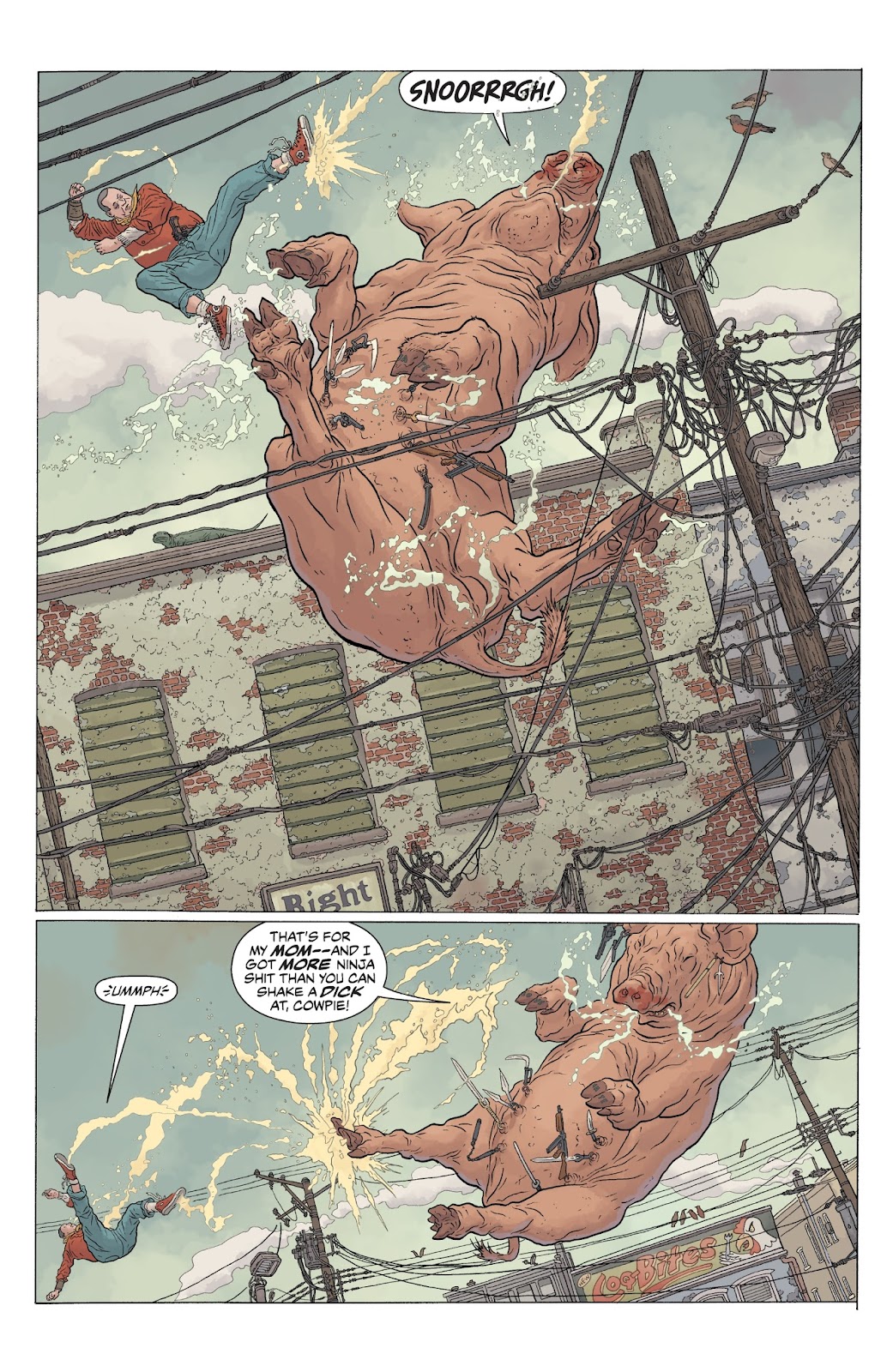 The Shaolin Cowboy: Who'll Stop the Reign? issue 3 - Page 4