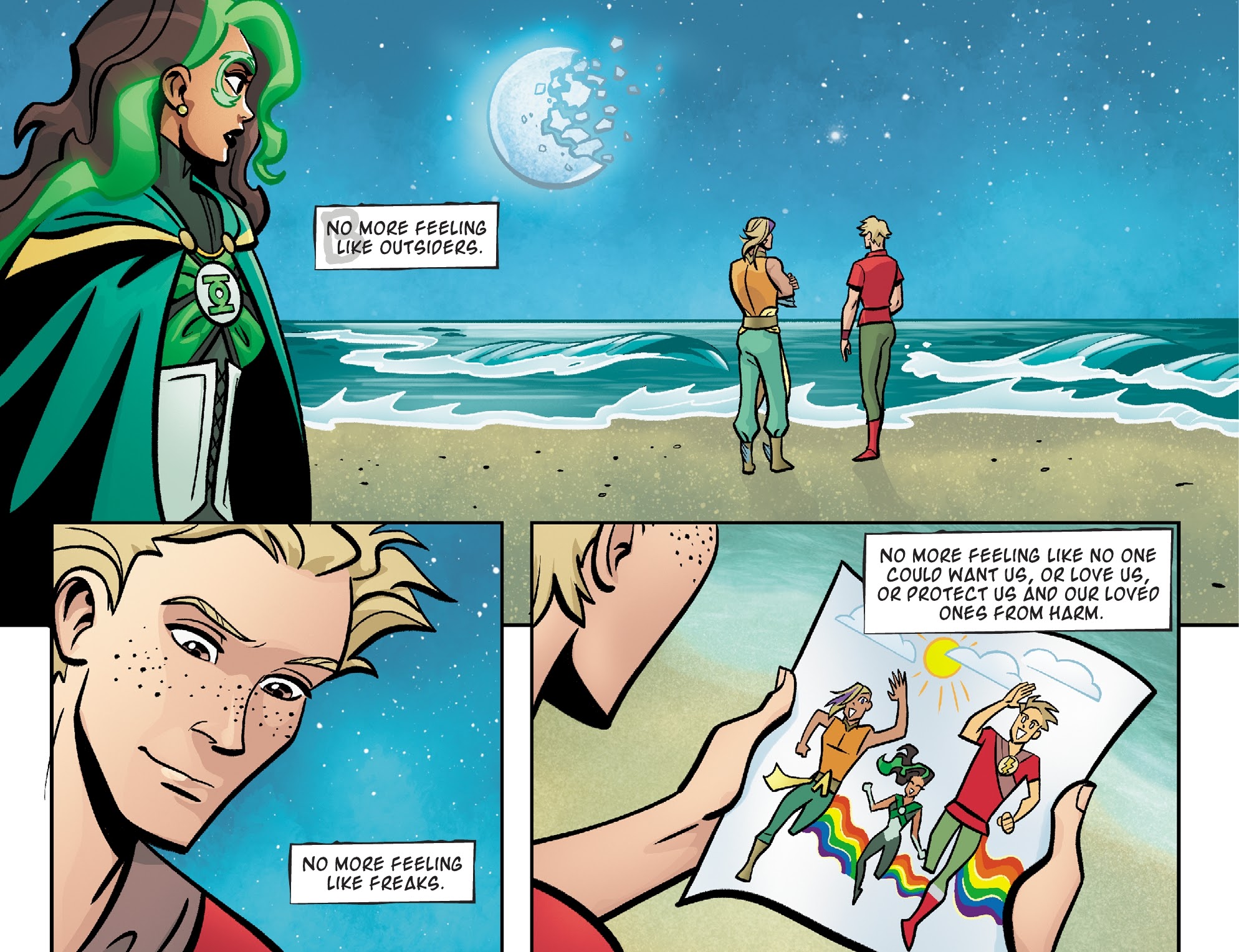 Read online RWBY/Justice League comic -  Issue #10 - 20