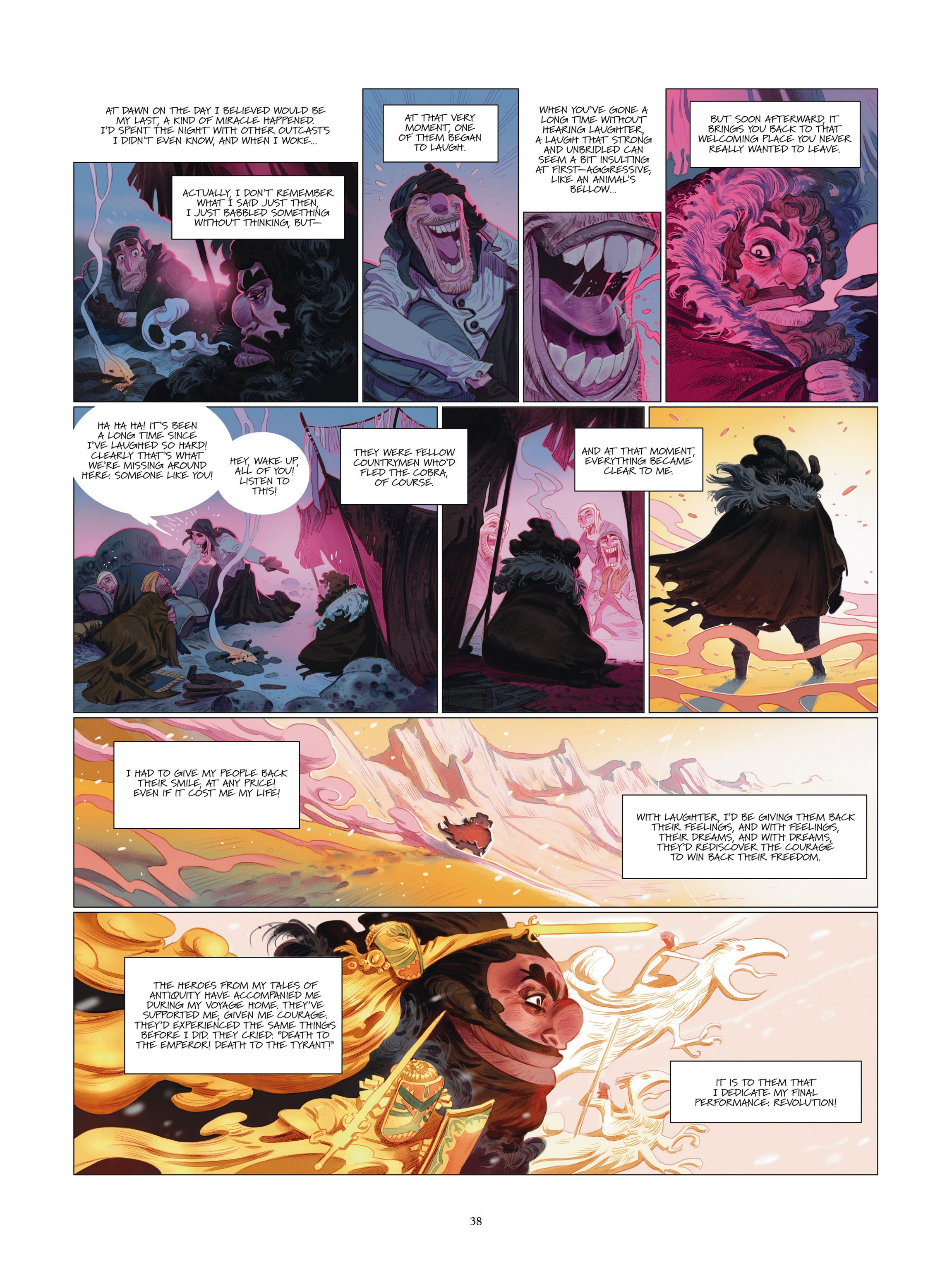 Read online Tales from the Time of the Cobra comic -  Issue #1 - 39