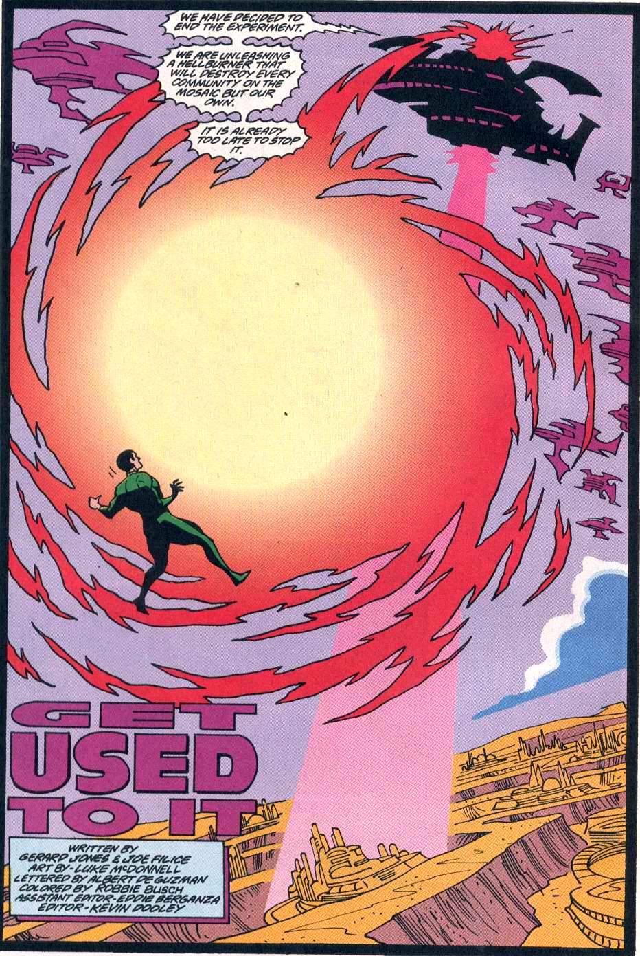 Read online Green Lantern: Mosaic comic -  Issue #17 - 23