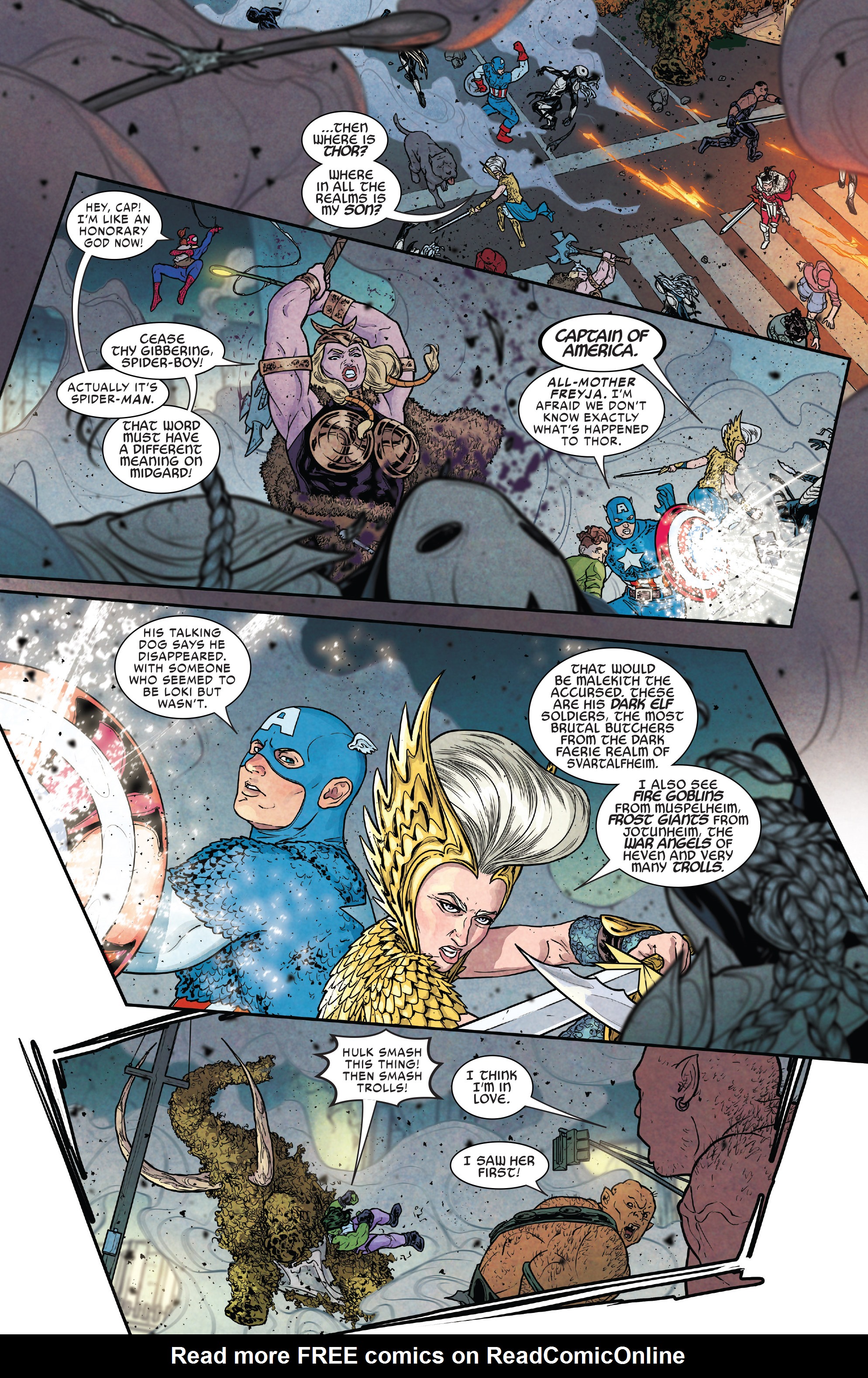 Read online War of the Realms comic -  Issue # _Director 's Cut - 25