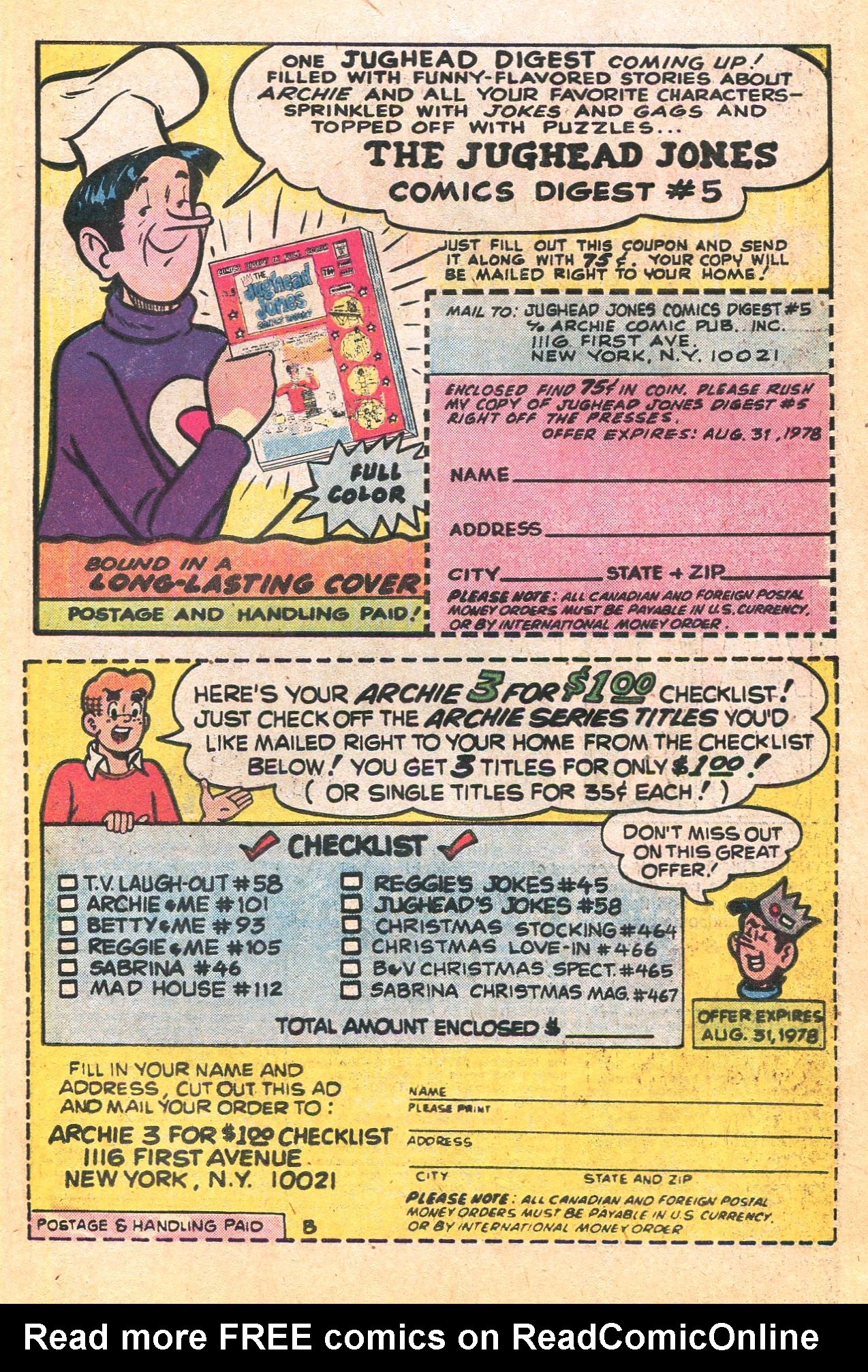 Read online Archie's Joke Book Magazine comic -  Issue #244 - 27