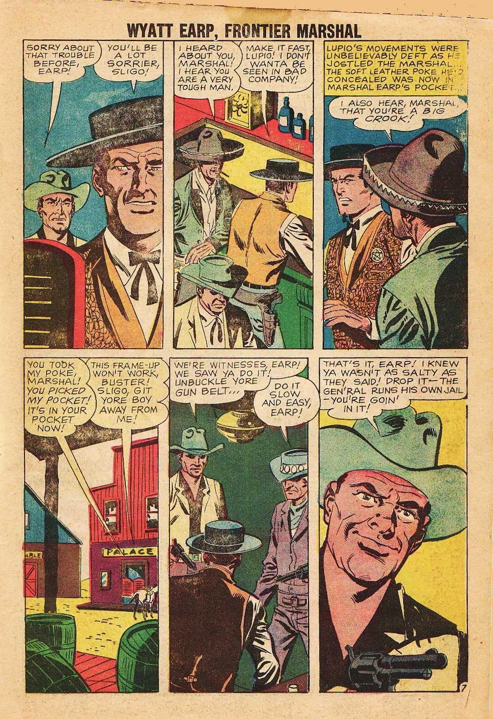 Read online Wyatt Earp Frontier Marshal comic -  Issue #24 - 11