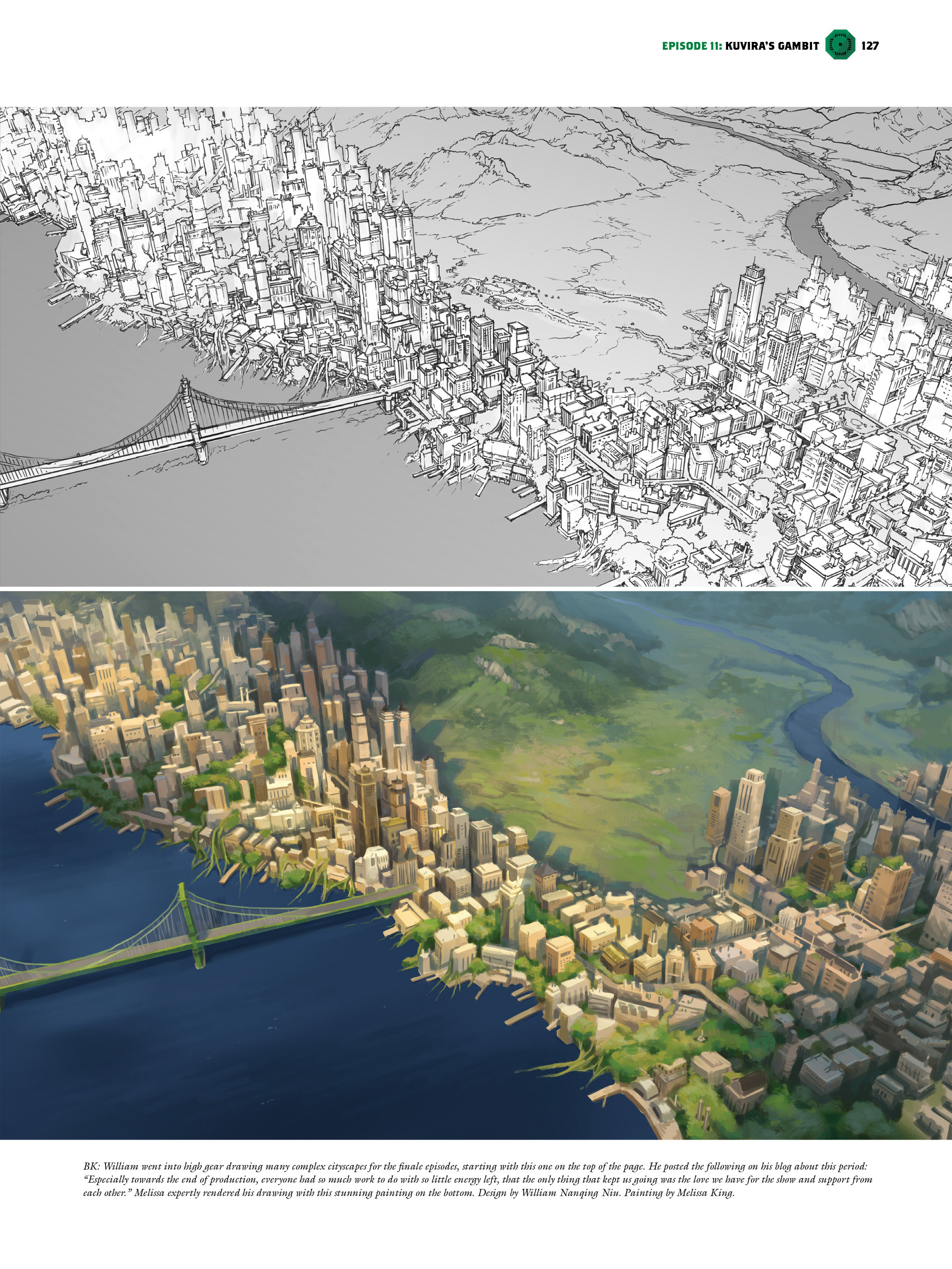 Read online The Legend of Korra: The Art of the Animated Series comic -  Issue # TPB 4 - 118