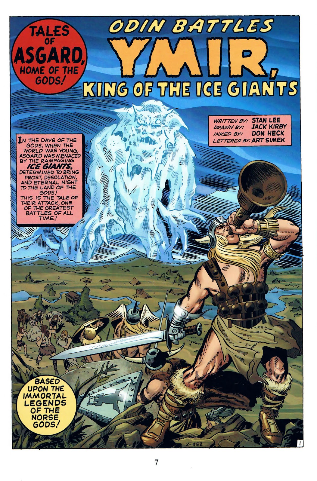 Thor: Tales of Asgard by Stan Lee & Jack Kirby issue 1 - Page 9