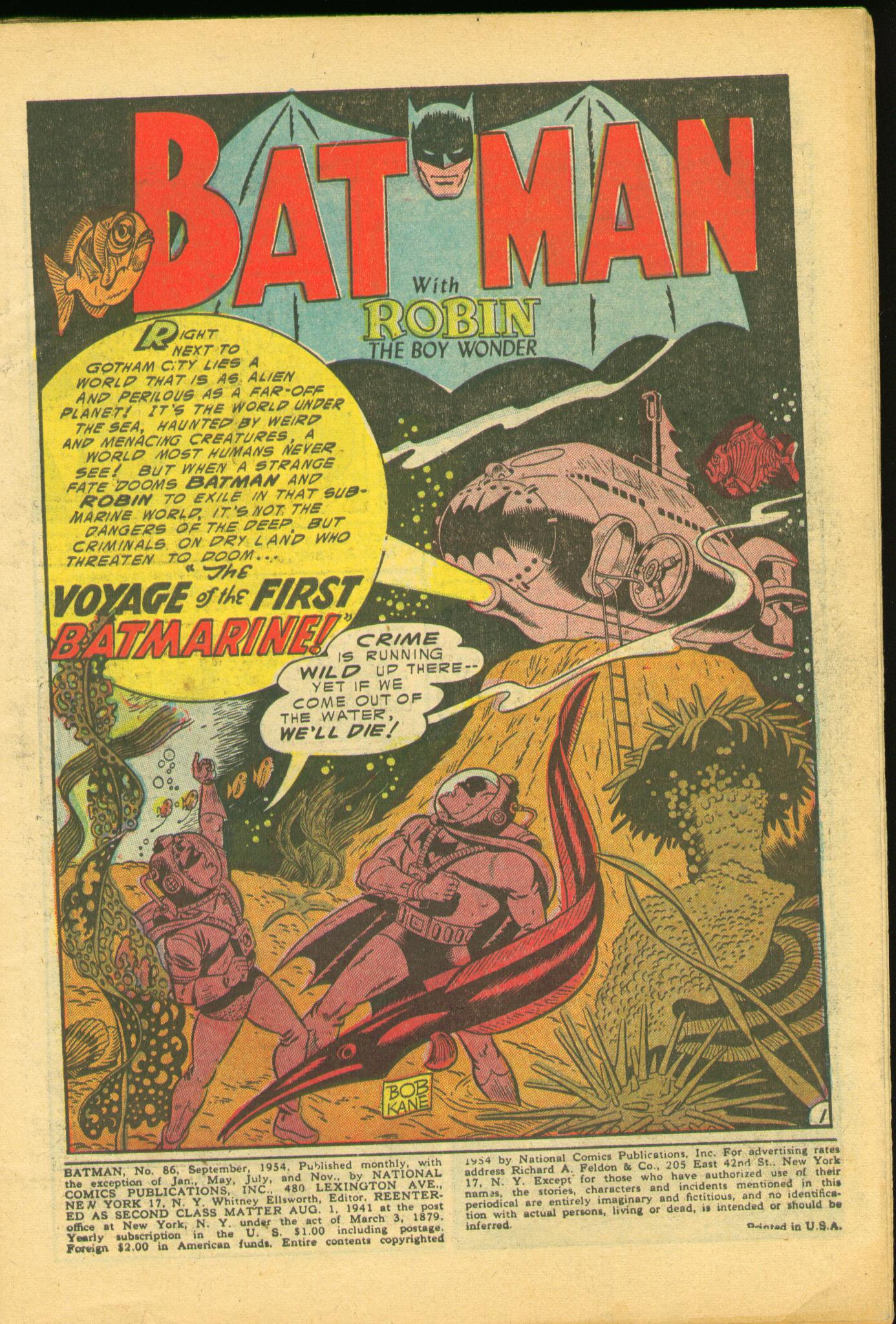 Read online Batman (1940) comic -  Issue #86 - 3