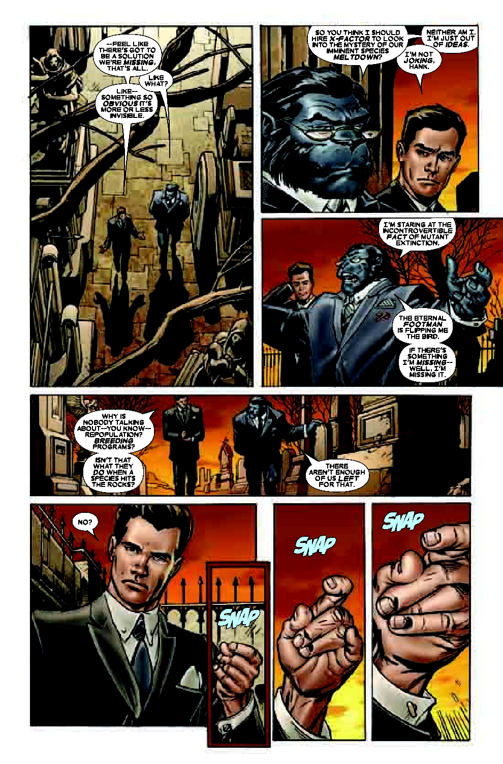 Read online X-Men: Endangered Species comic -  Issue # Full - 25