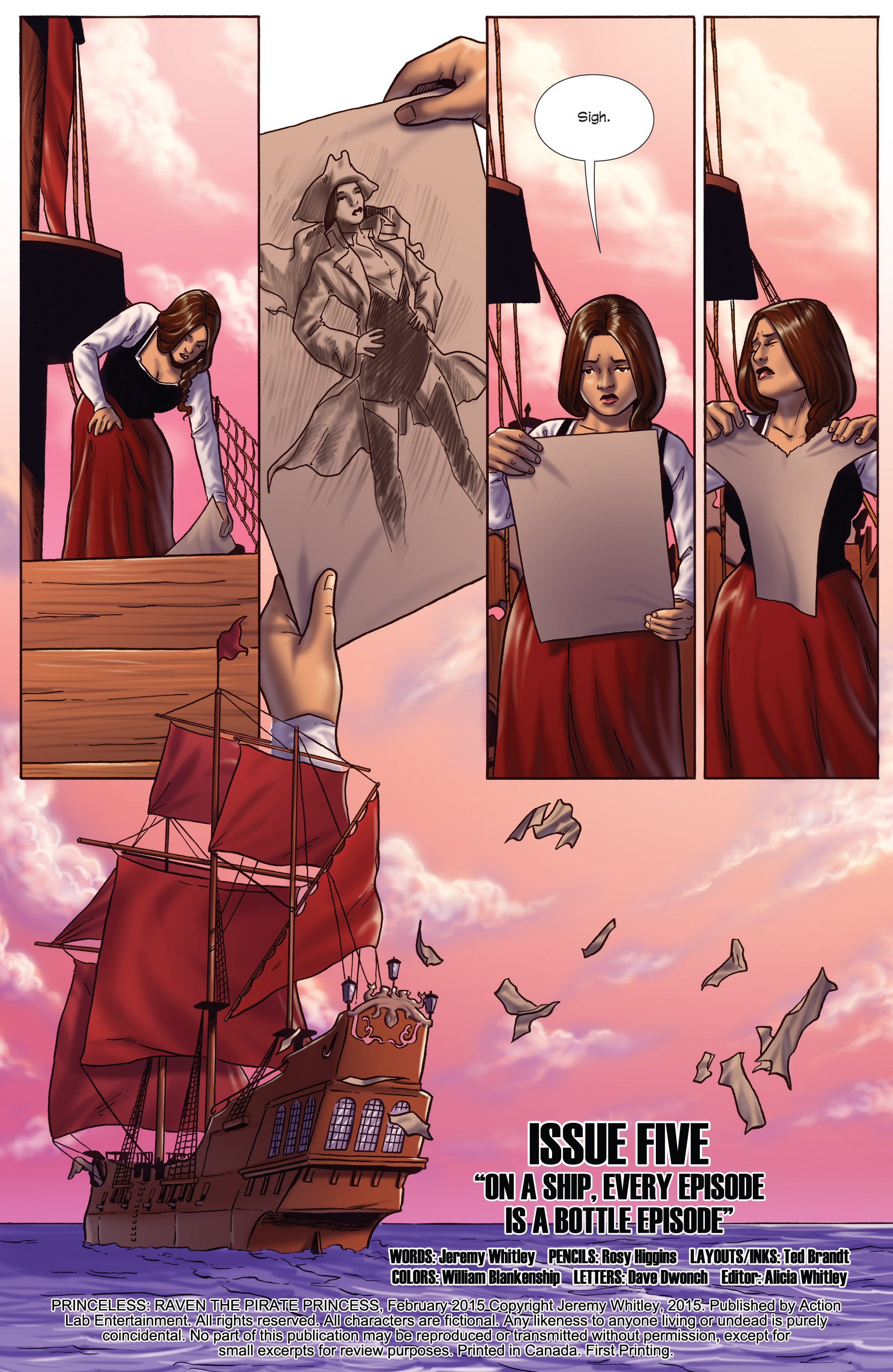 Read online Princeless: Raven the Pirate Princess comic -  Issue #5 - 25