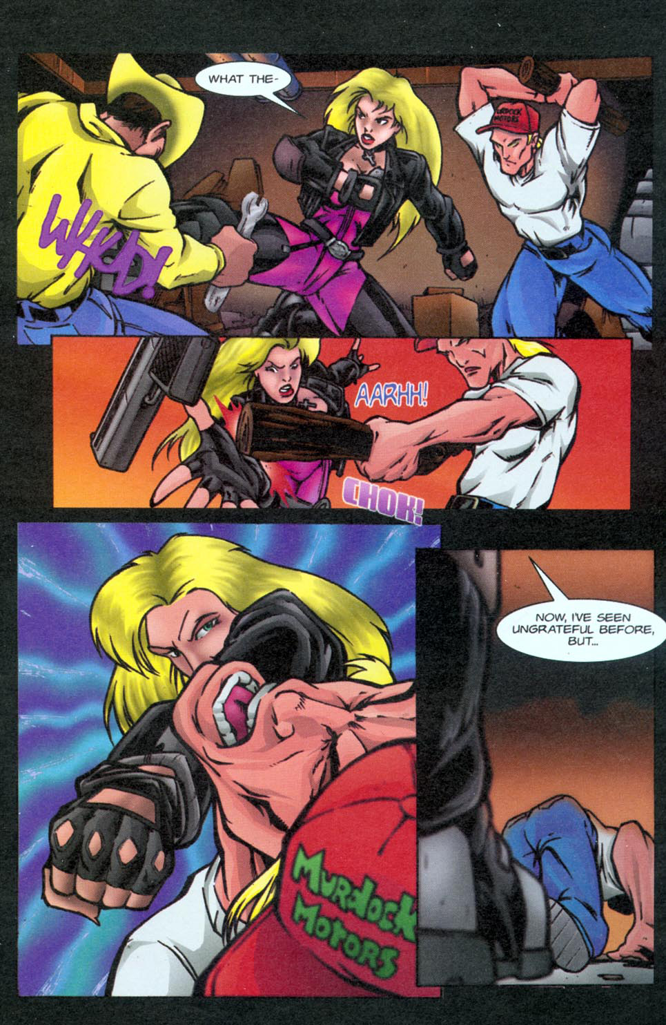 Read online Shotgun Mary:  Deviltown comic -  Issue # Full - 10