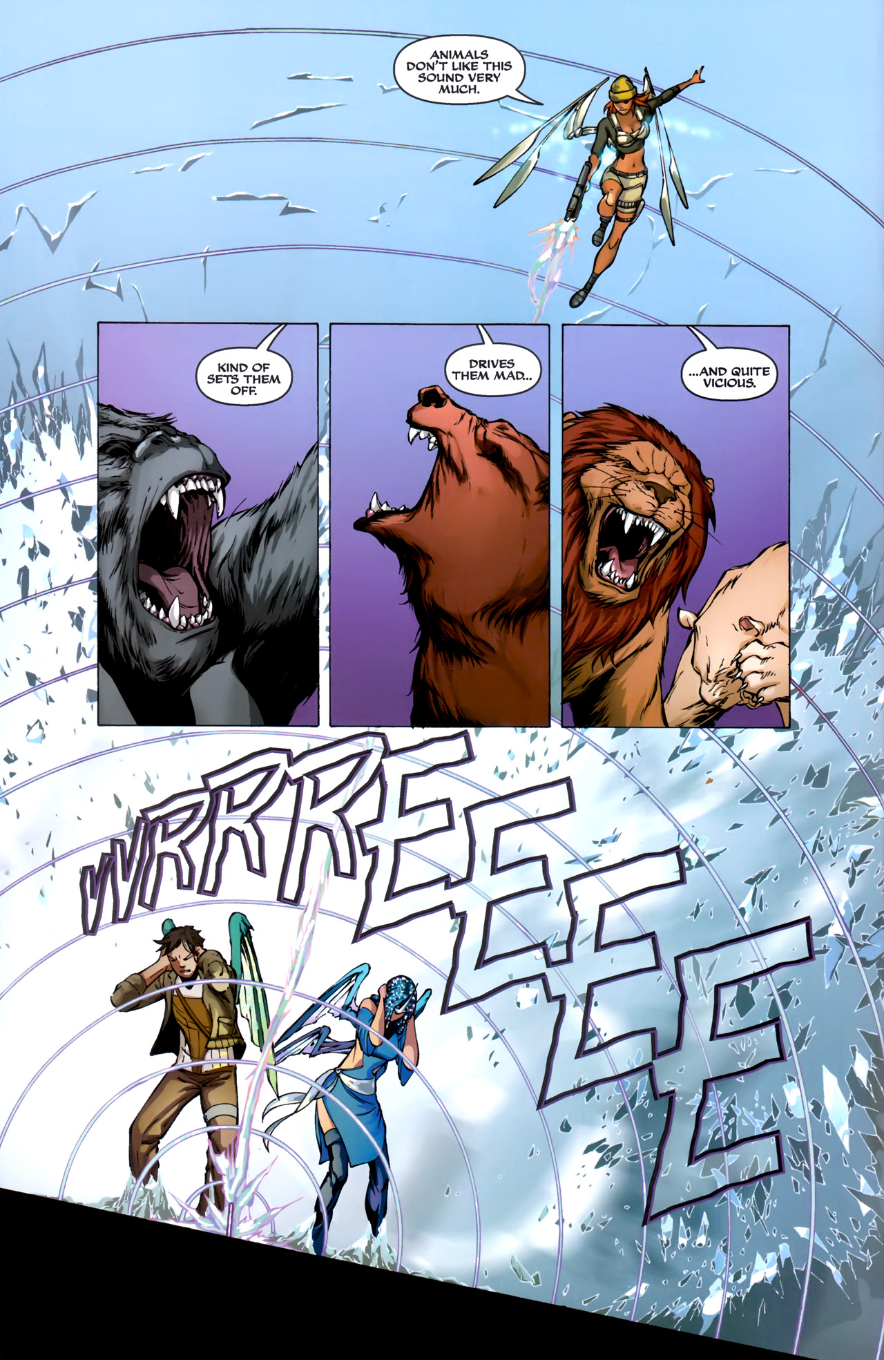 Read online Michael Turner's Soulfire (2009) comic -  Issue #3 - 28