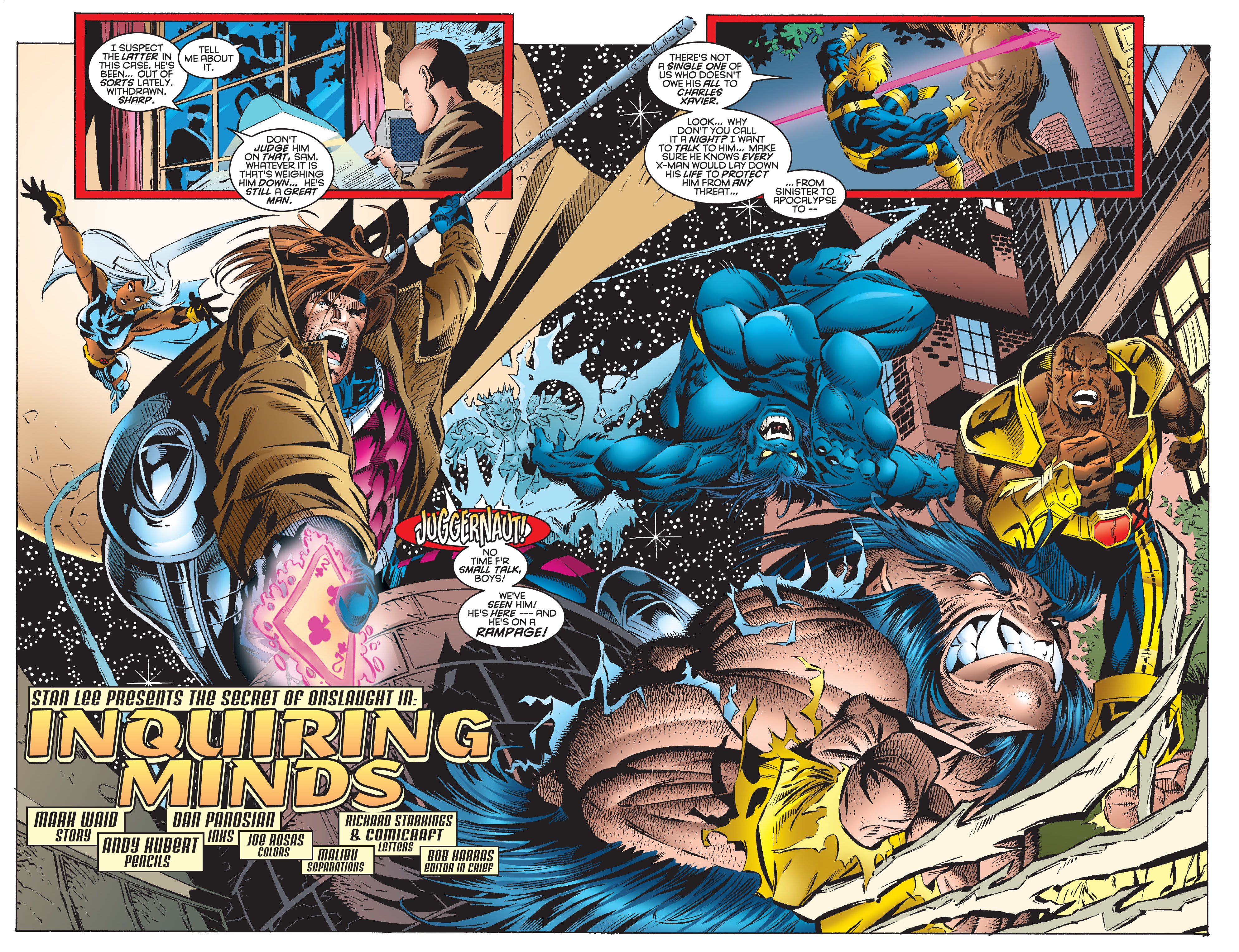 Read online X-Men Milestones: Onslaught comic -  Issue # TPB (Part 1) - 75