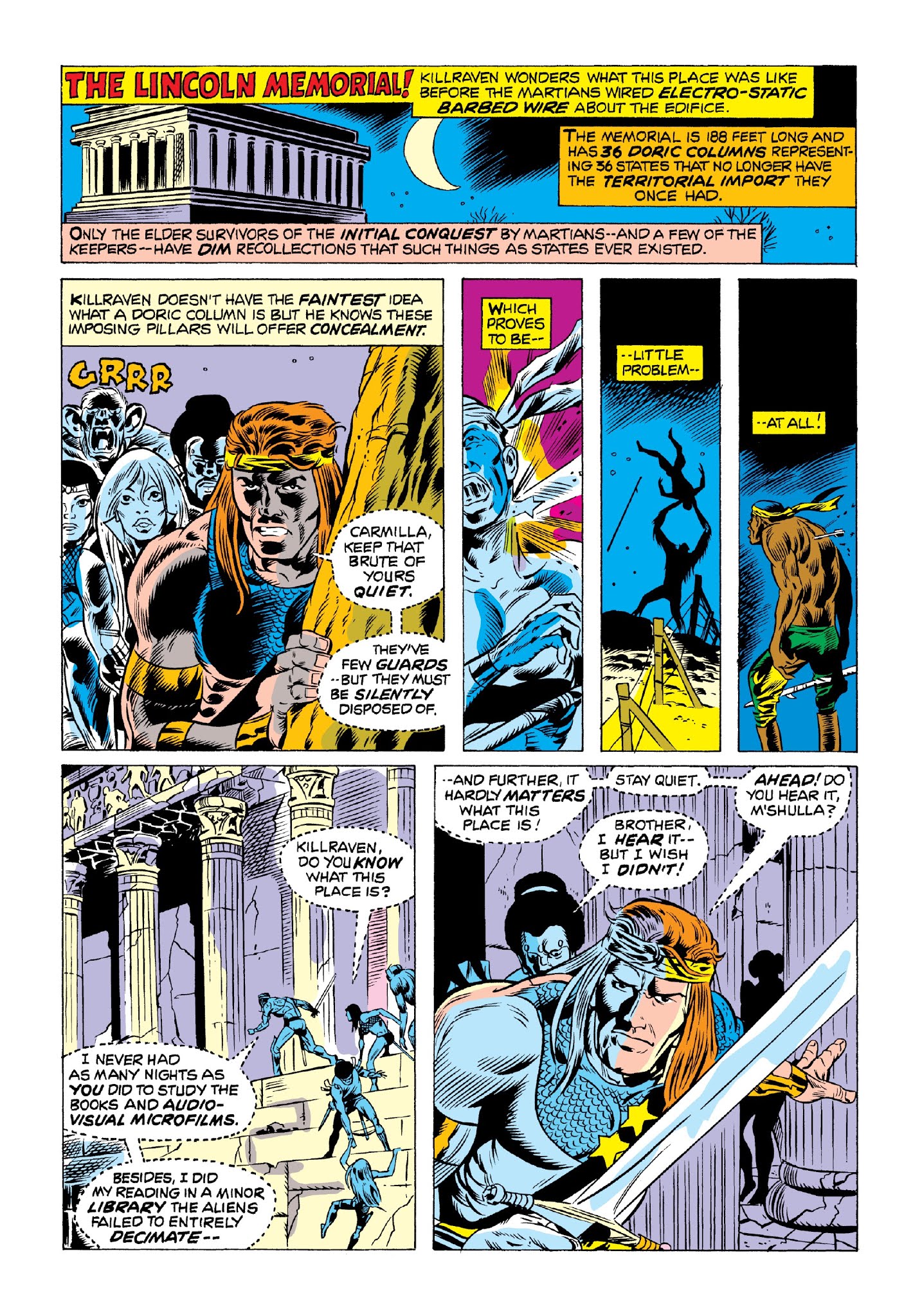 Read online Marvel Masterworks: Killraven comic -  Issue # TPB 1 (Part 2) - 4