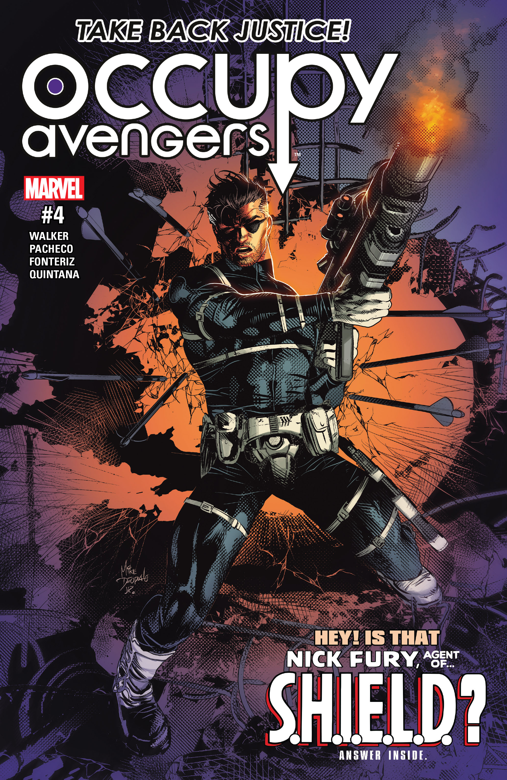 Read online Occupy Avengers comic -  Issue #4 - 1