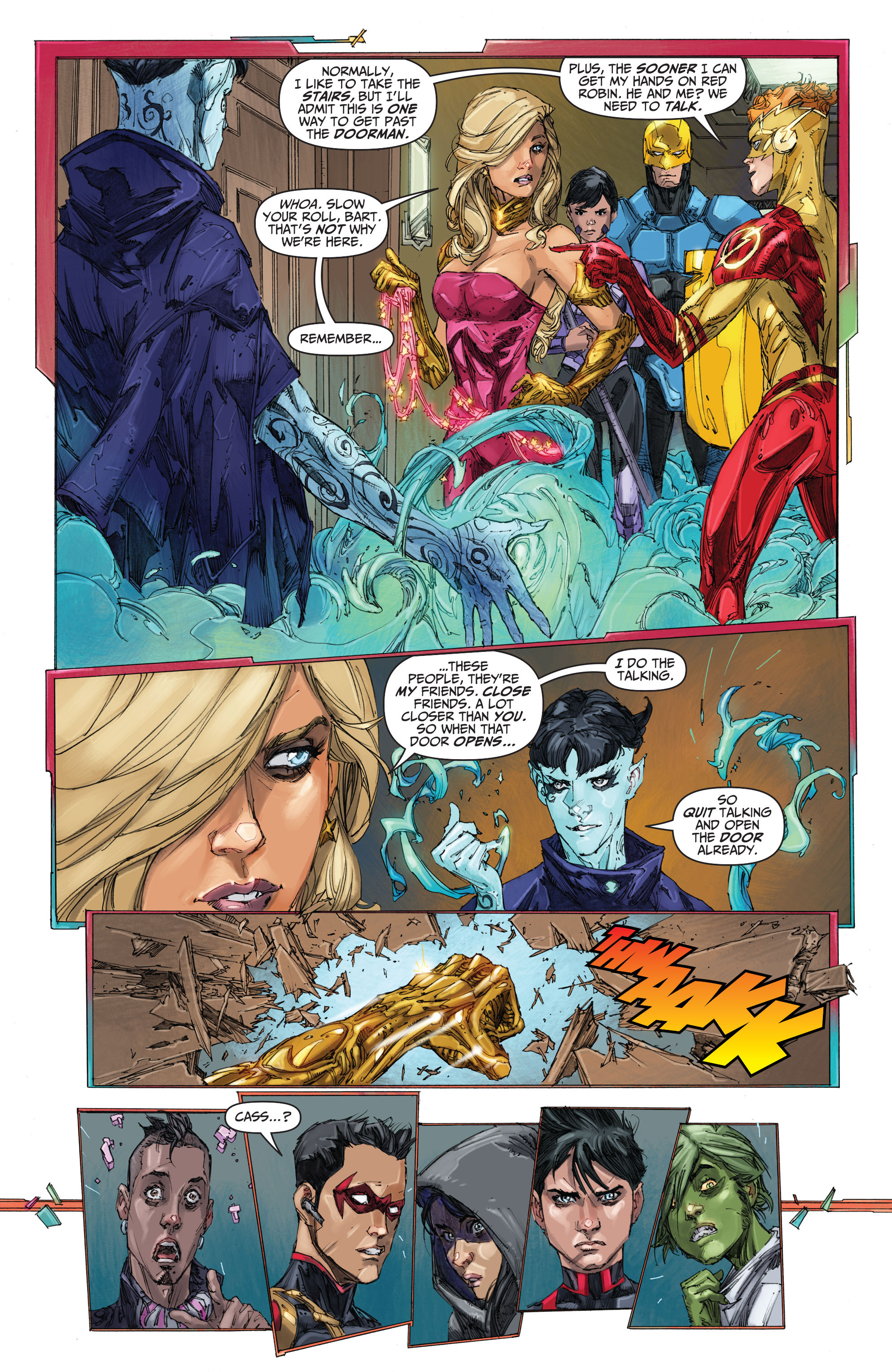 Read online Teen Titans (2014) comic -  Issue #9 - 21