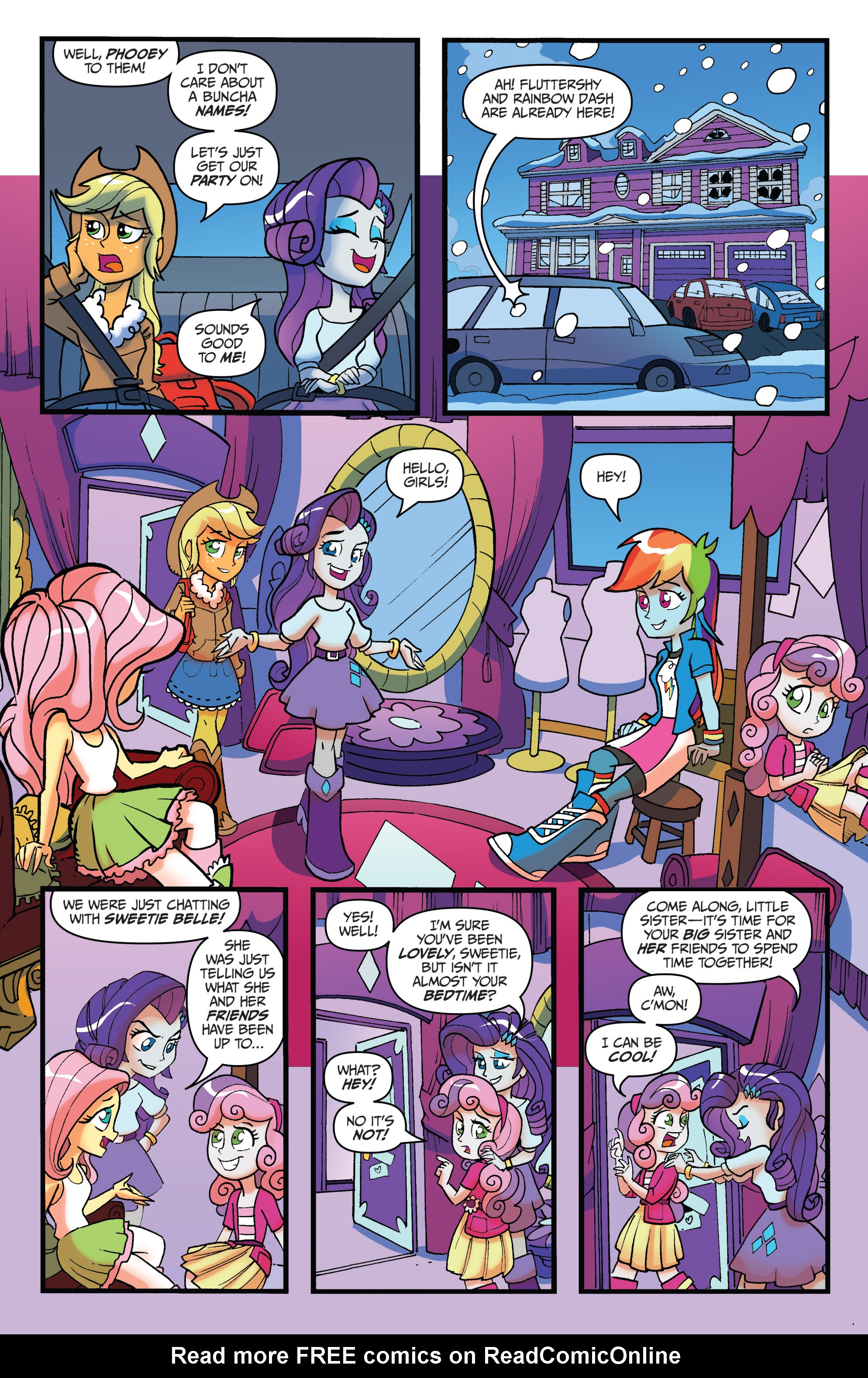 Read online My Little Pony: Equestria Girls Holiday Special 2014 comic -  Issue # Full - 22