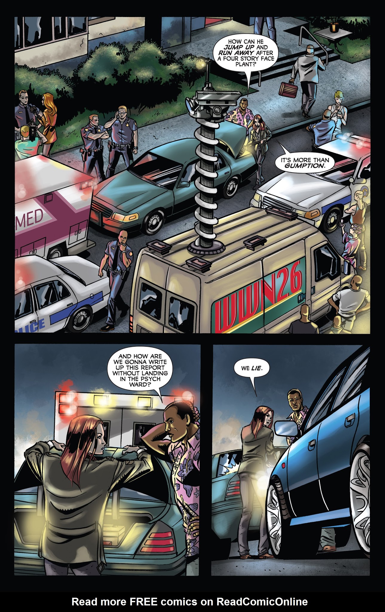 Read online Dean Koontz's Frankenstein: Prodigal Son (2010) comic -  Issue #2 - 16