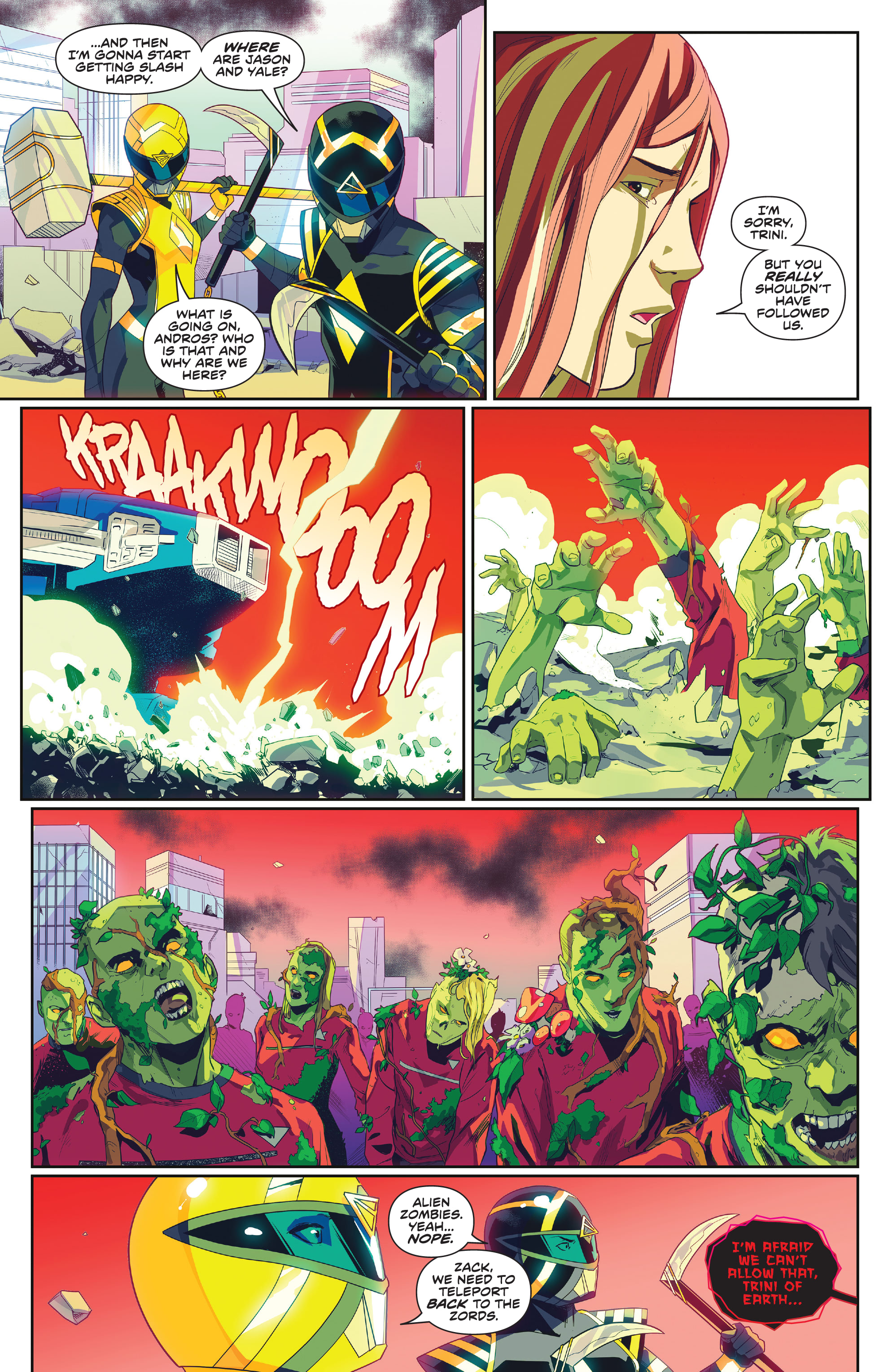 Read online Power Rangers comic -  Issue #22 - 17