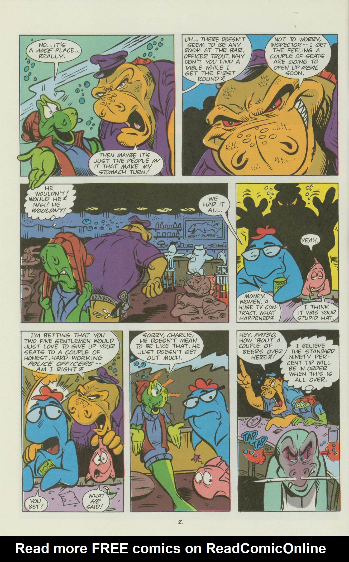 Read online The Fish Police comic -  Issue #15 - 26