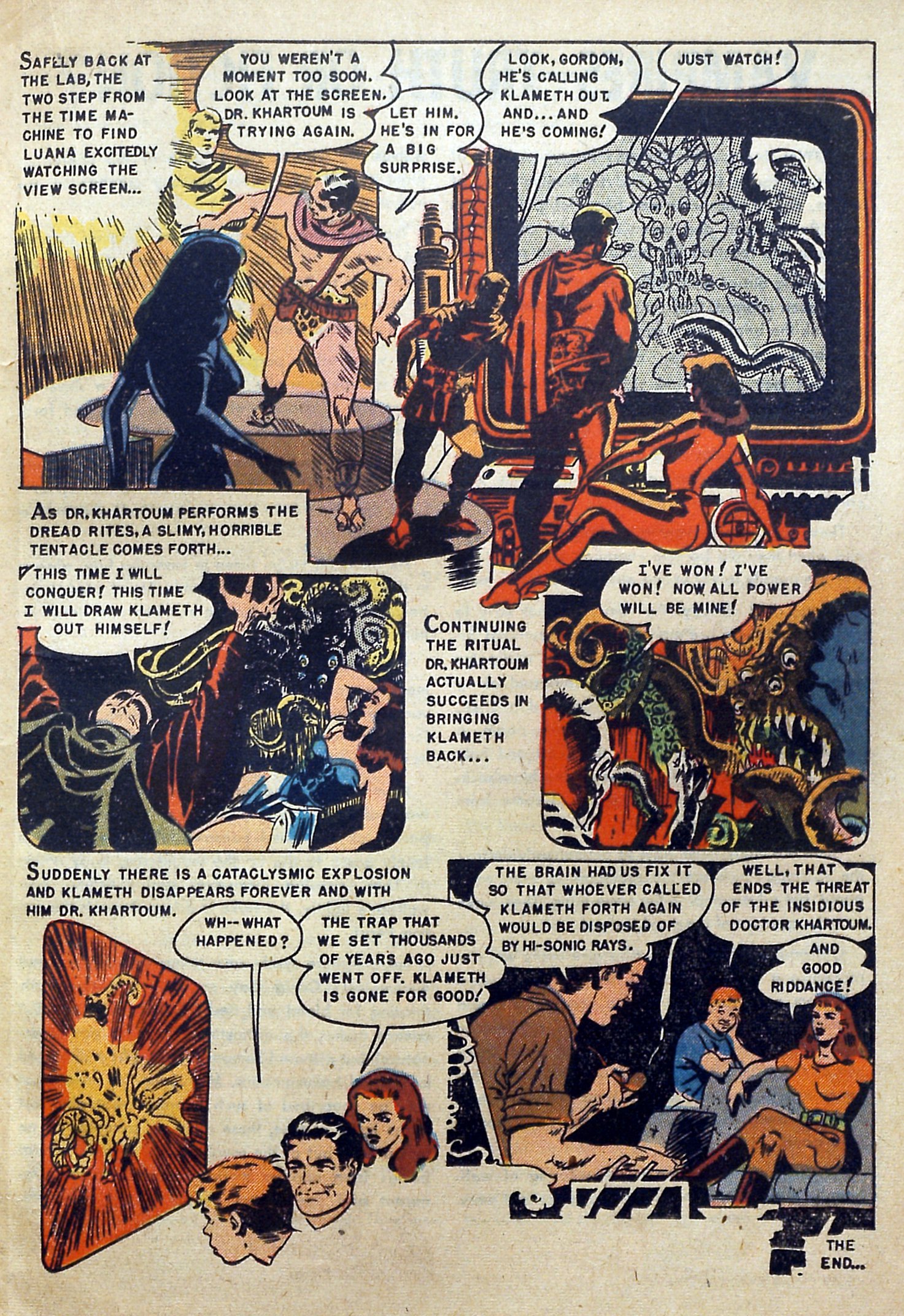 Read online Captain Science comic -  Issue #4 - 17