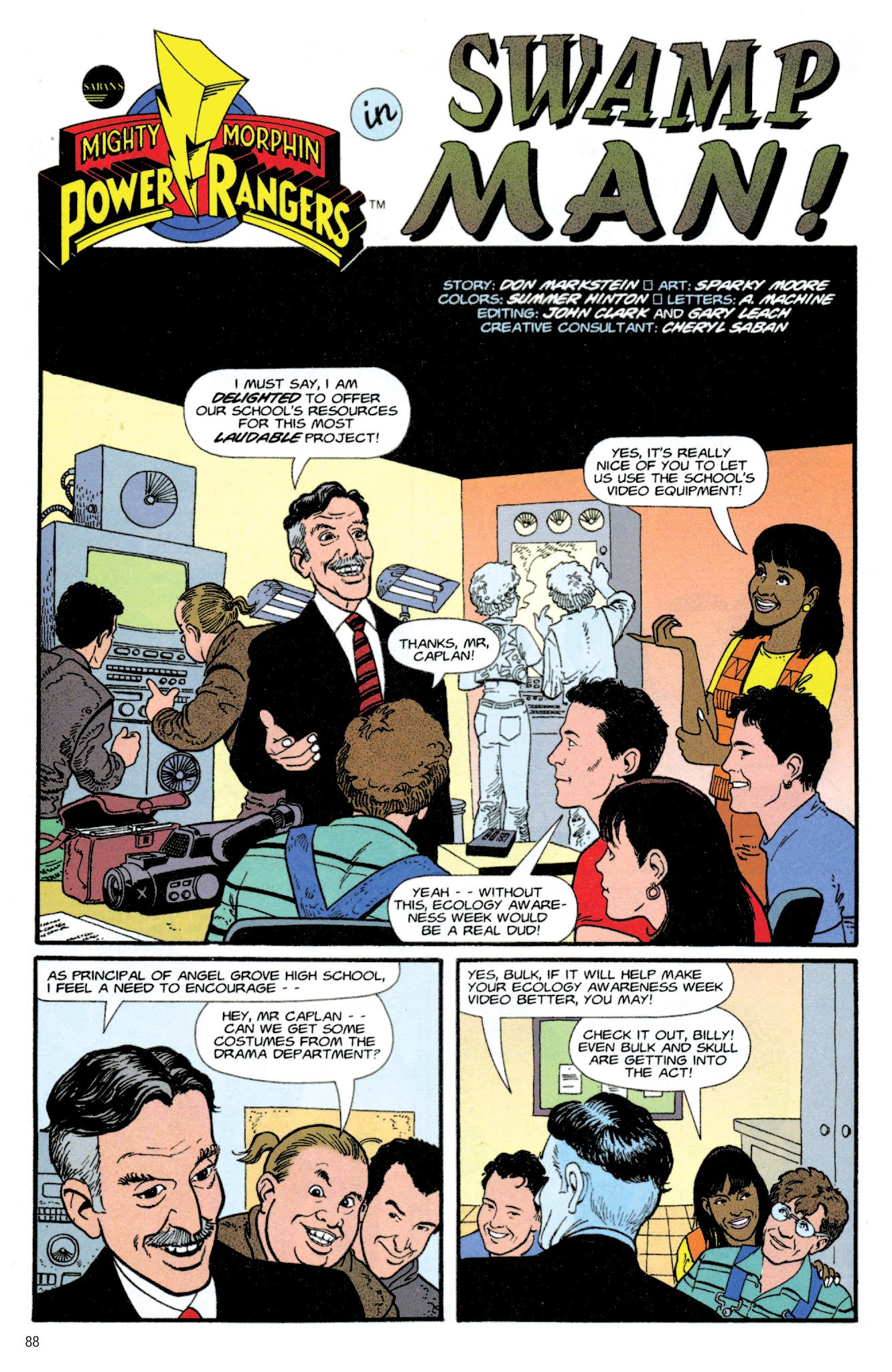 Read online Mighty Morphin Power Rangers Archive comic -  Issue # TPB 1 (Part 1) - 88