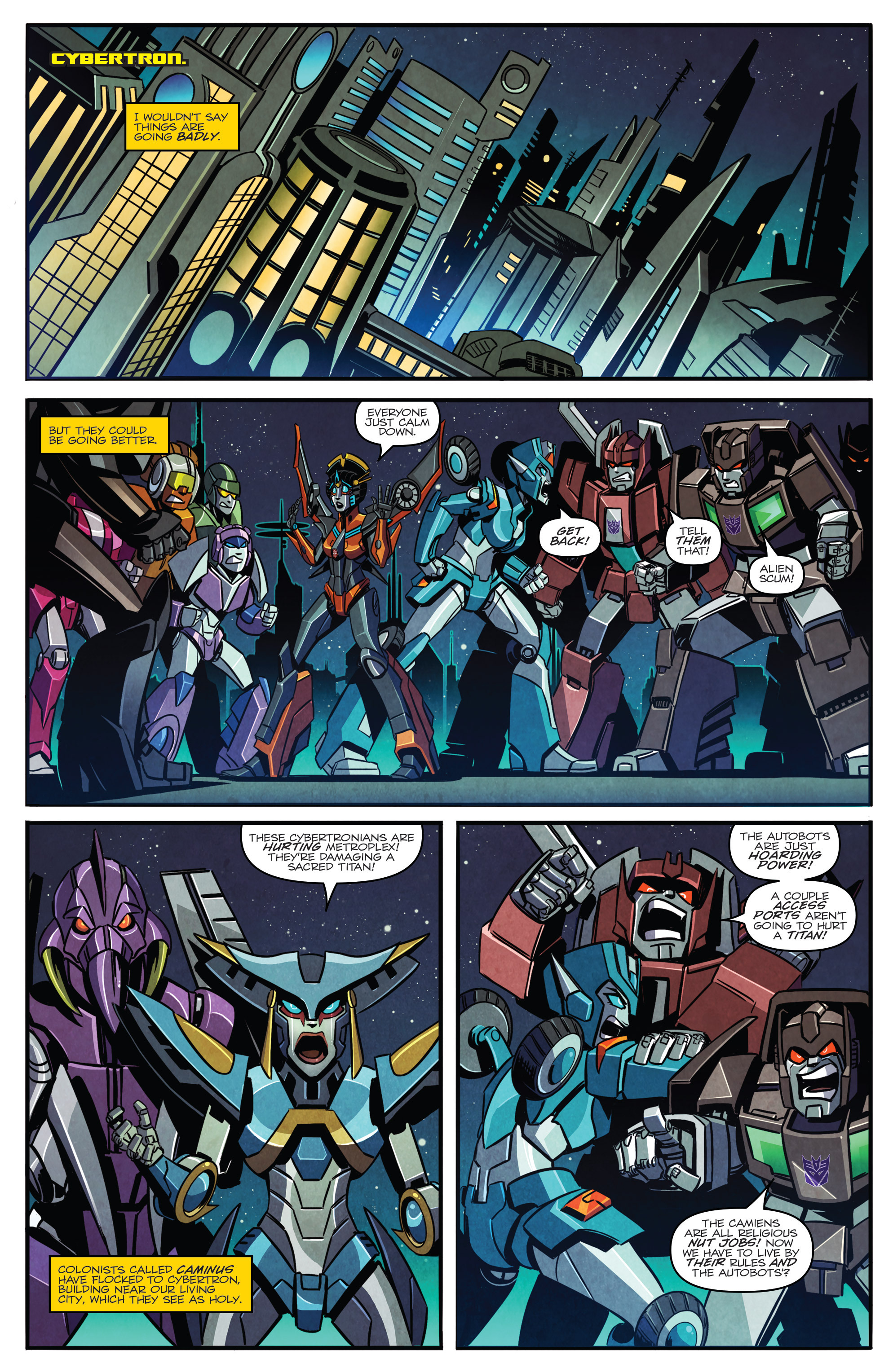 Read online The Transformers: Windblade (2015) comic -  Issue #4 - 7