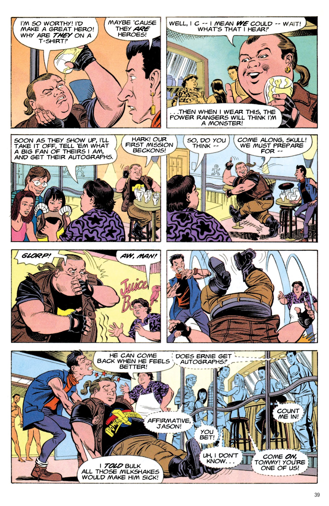 Read online Mighty Morphin Power Rangers Archive comic -  Issue # TPB 1 (Part 1) - 39
