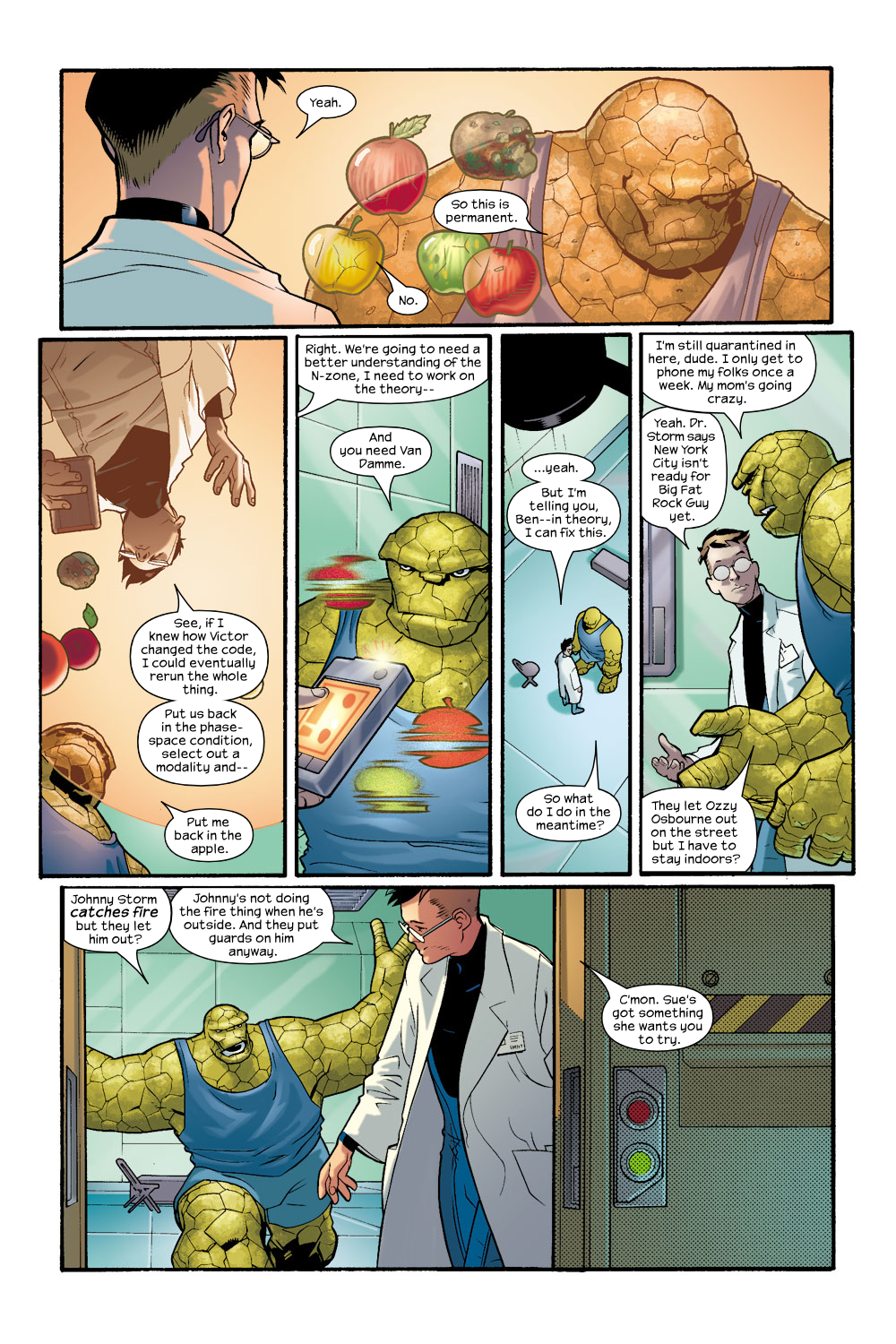 Read online Ultimate Fantastic Four (2004) comic -  Issue #8 - 12