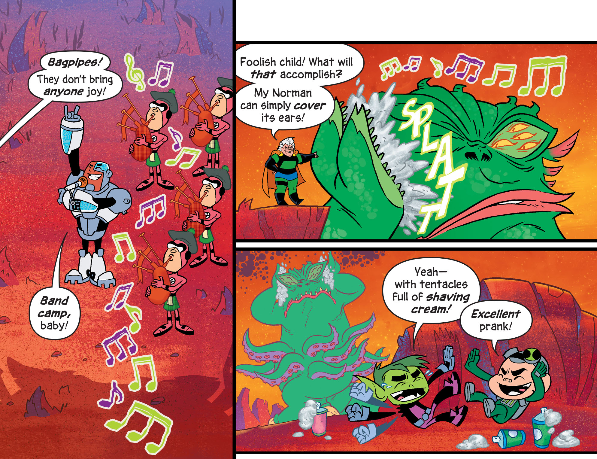 Read online Teen Titans Go! To Camp comic -  Issue #13 - 29
